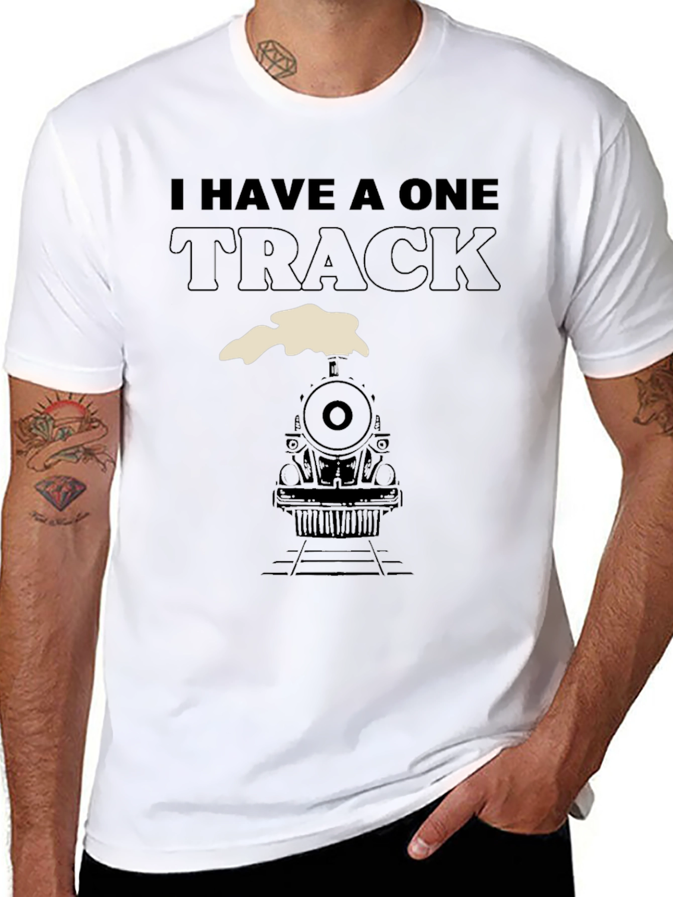 One Track Mind Train T-Shirt