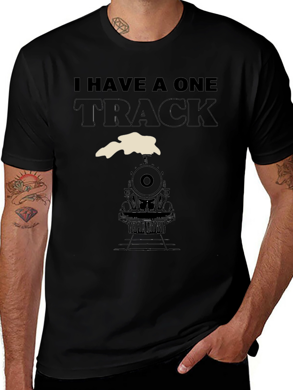 One Track Mind Train T-Shirt