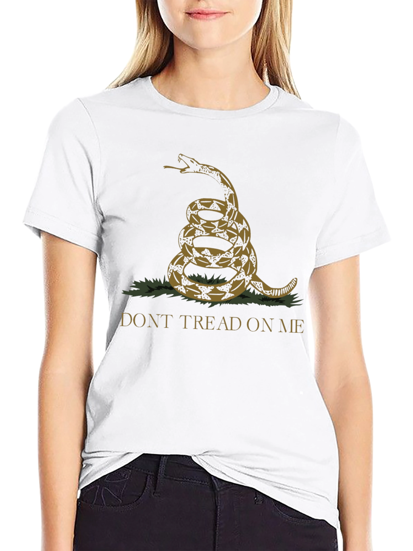 Dont Tread On Me Snake Graphic Tee