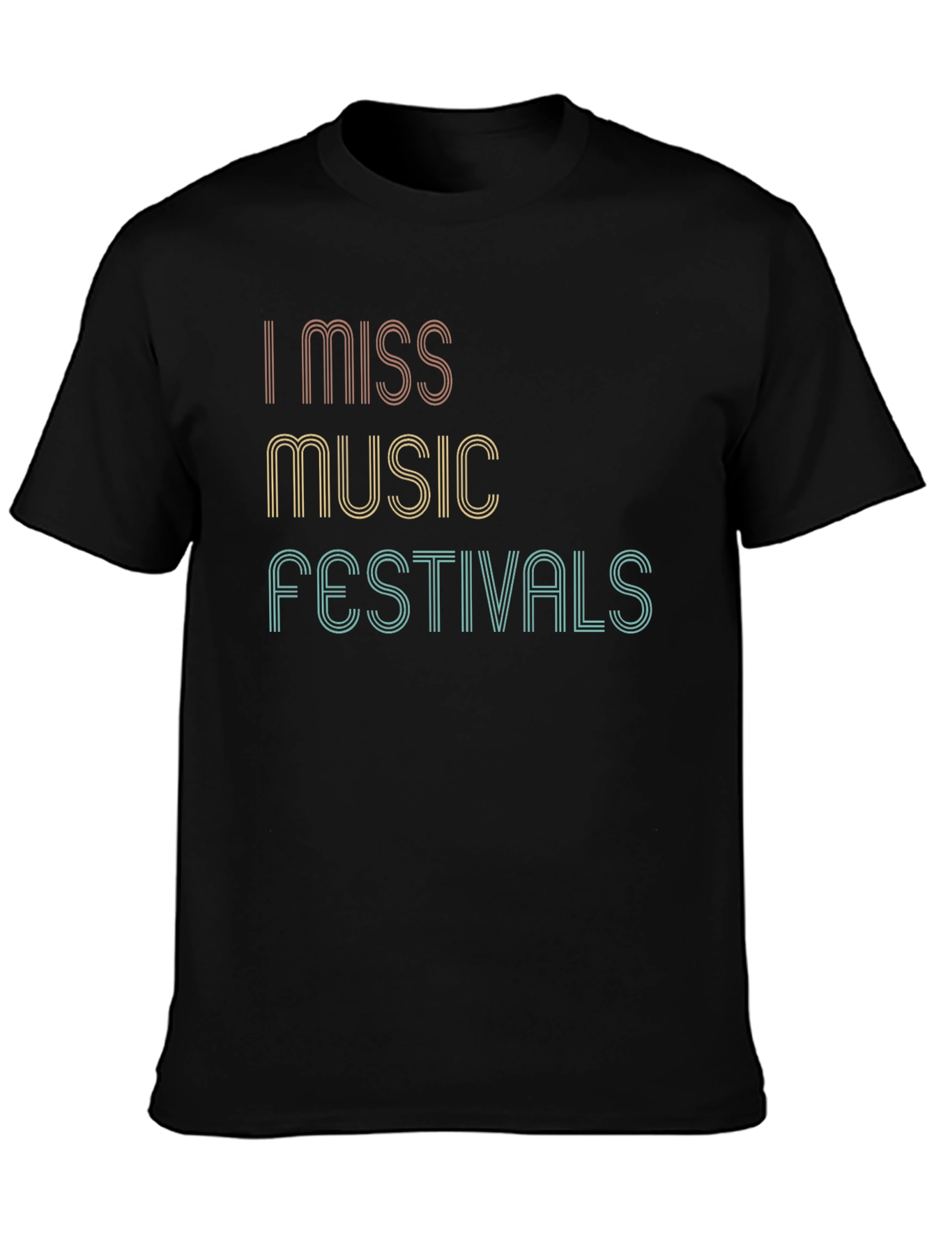 I Miss Music Festivals Graphic Tee