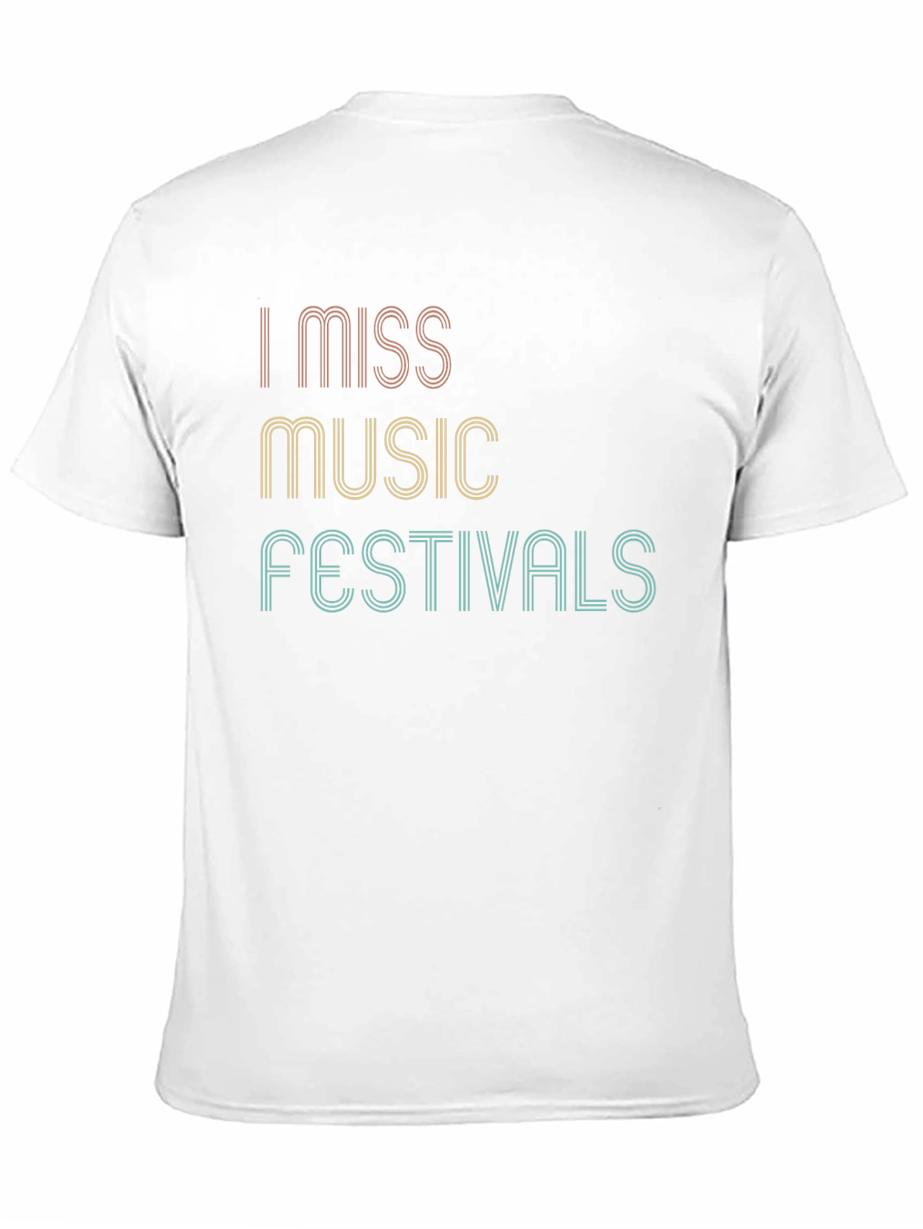I Miss Music Festivals Graphic Tee