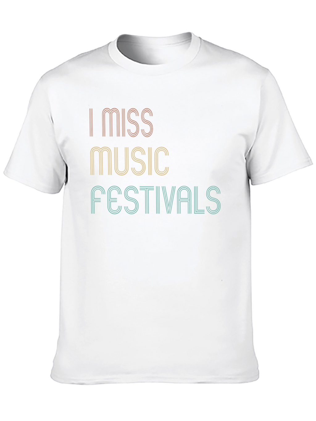 I Miss Music Festivals Graphic Tee