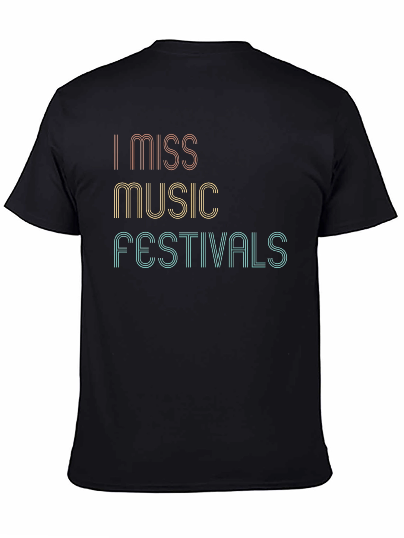 I Miss Music Festivals Graphic Tee