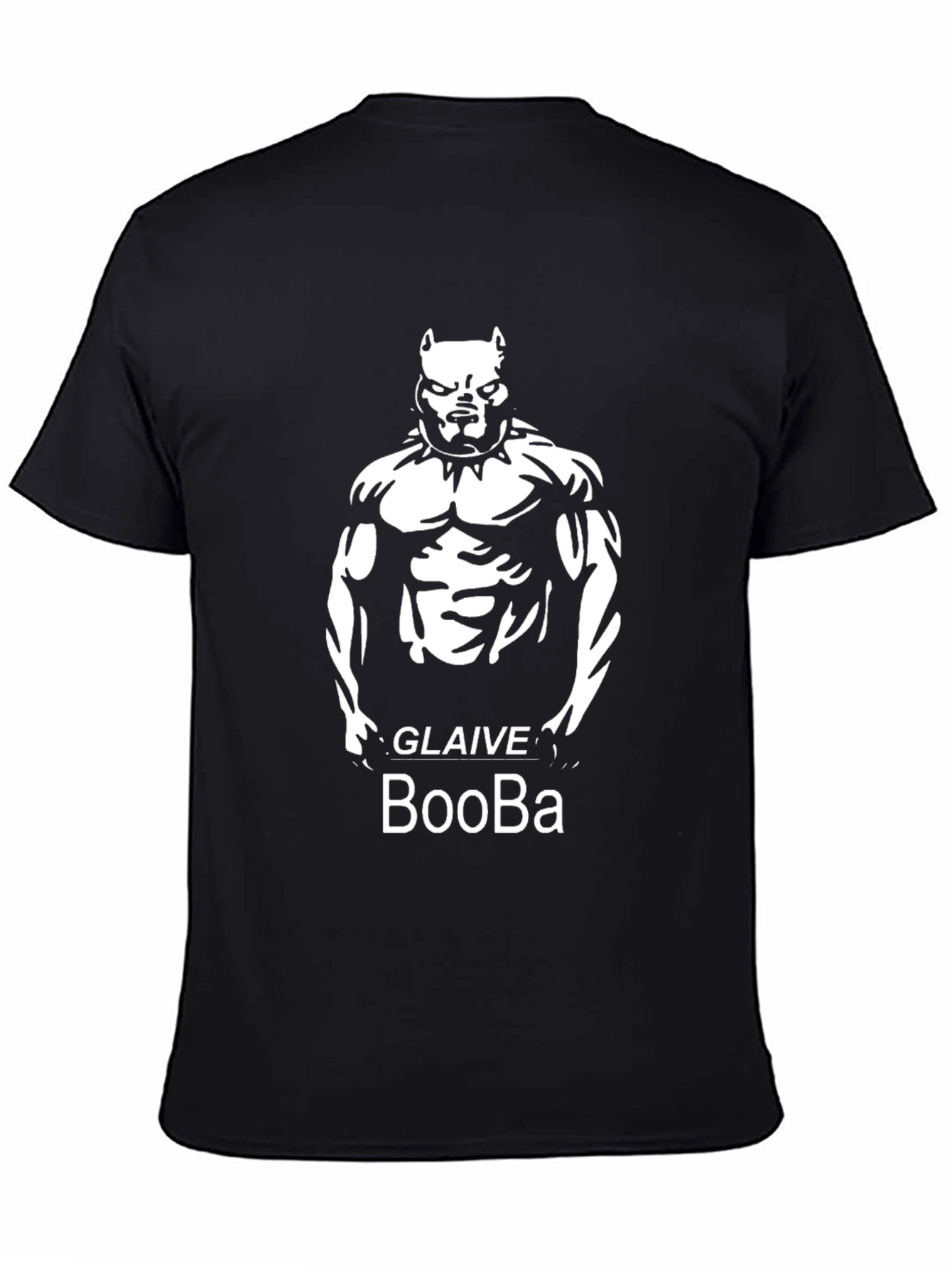 Glaive BooBa Pitbull Graphic Tee - Black