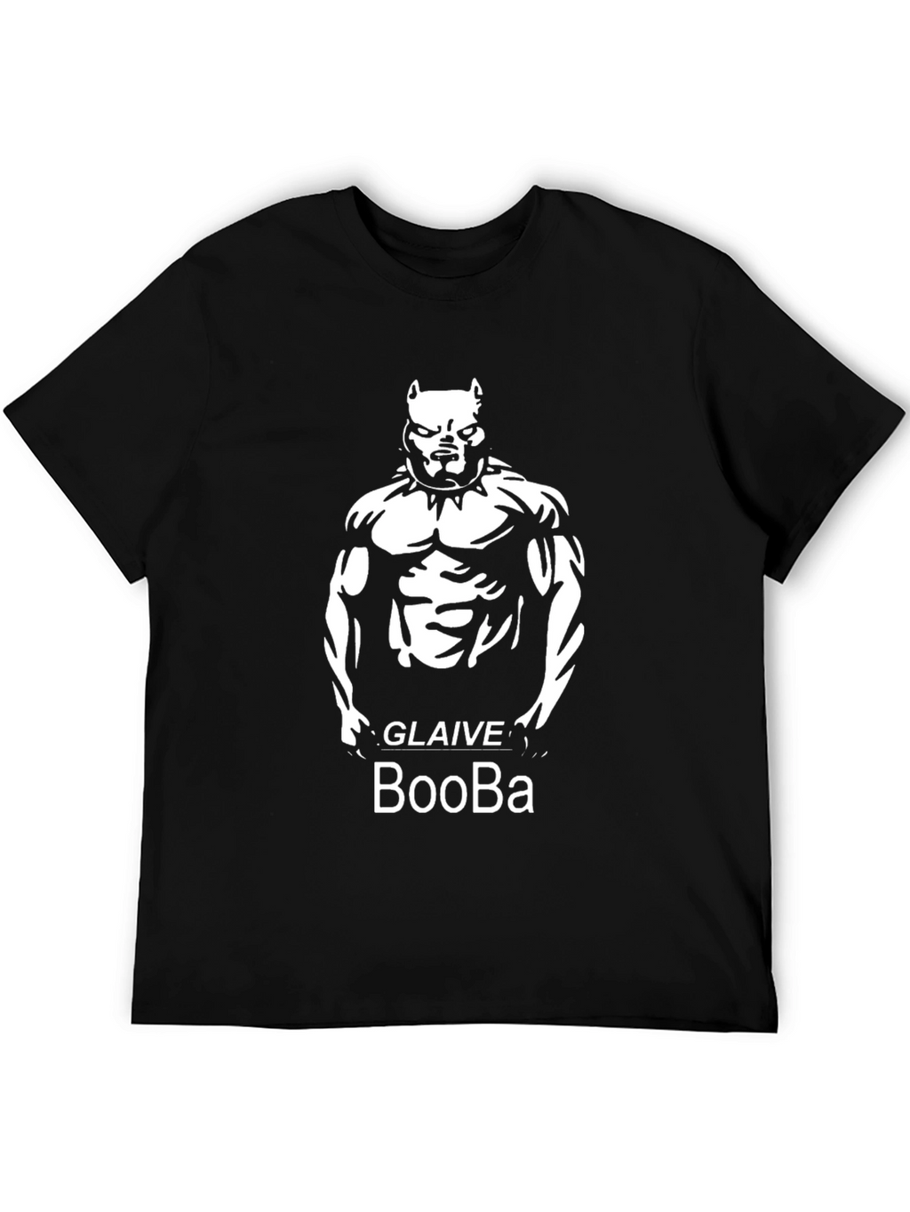 Glaive BooBa Pitbull Graphic Tee - Black