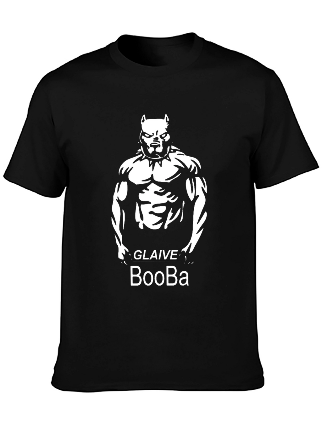 Glaive BooBa Pitbull Graphic Tee - Black