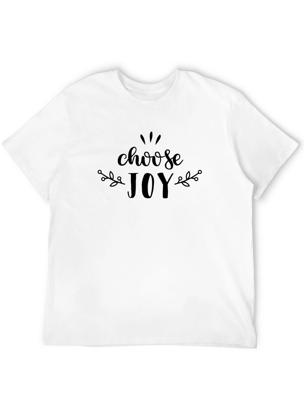 Choose Joy Black Graphic T-Shirt