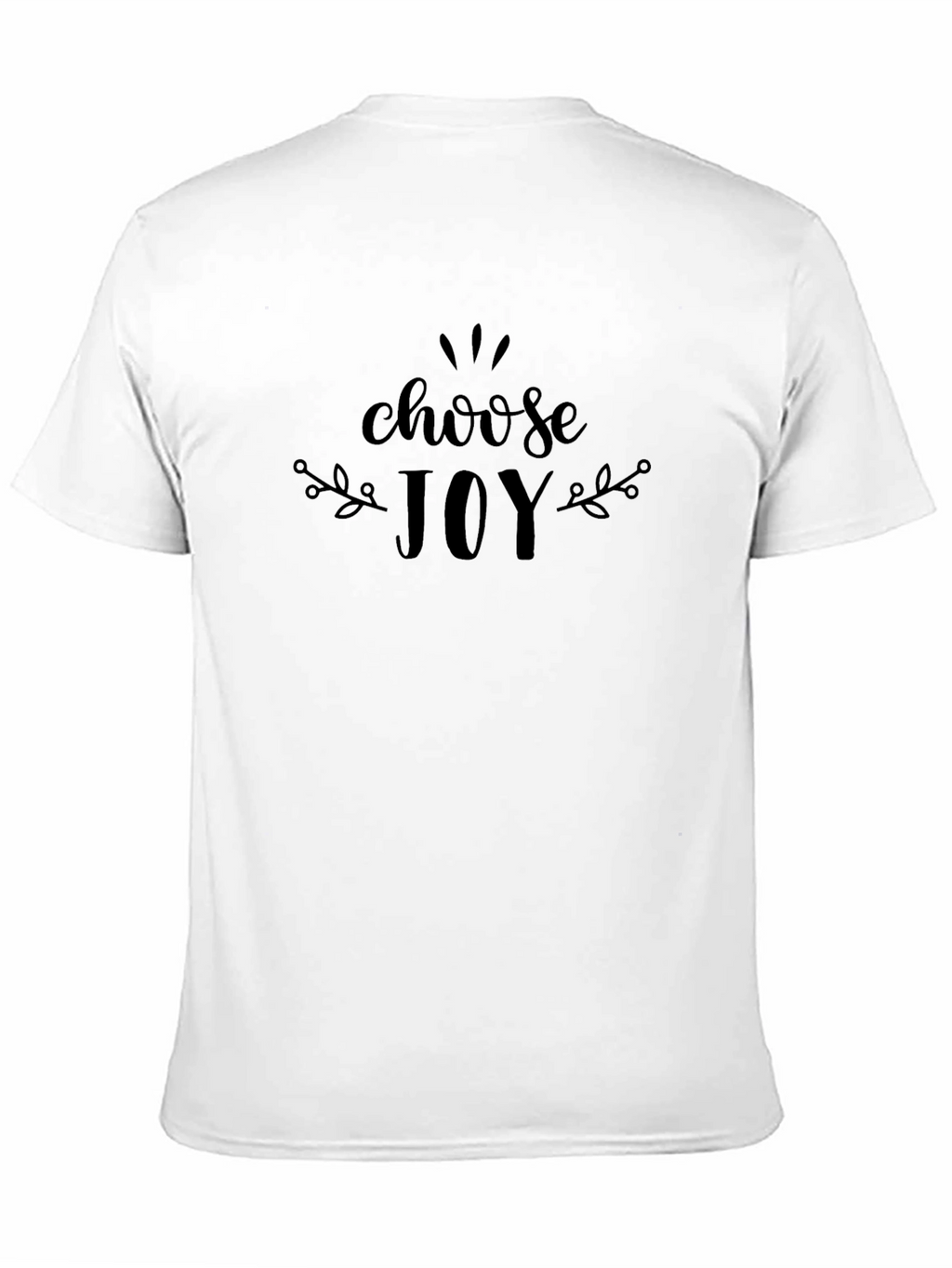Choose Joy Black Graphic T-Shirt