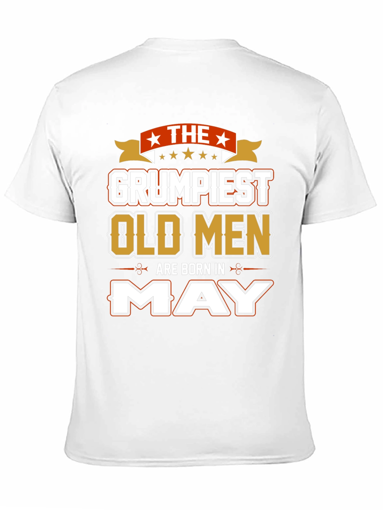 Grumpiest Old Men Born in May T-Shirt