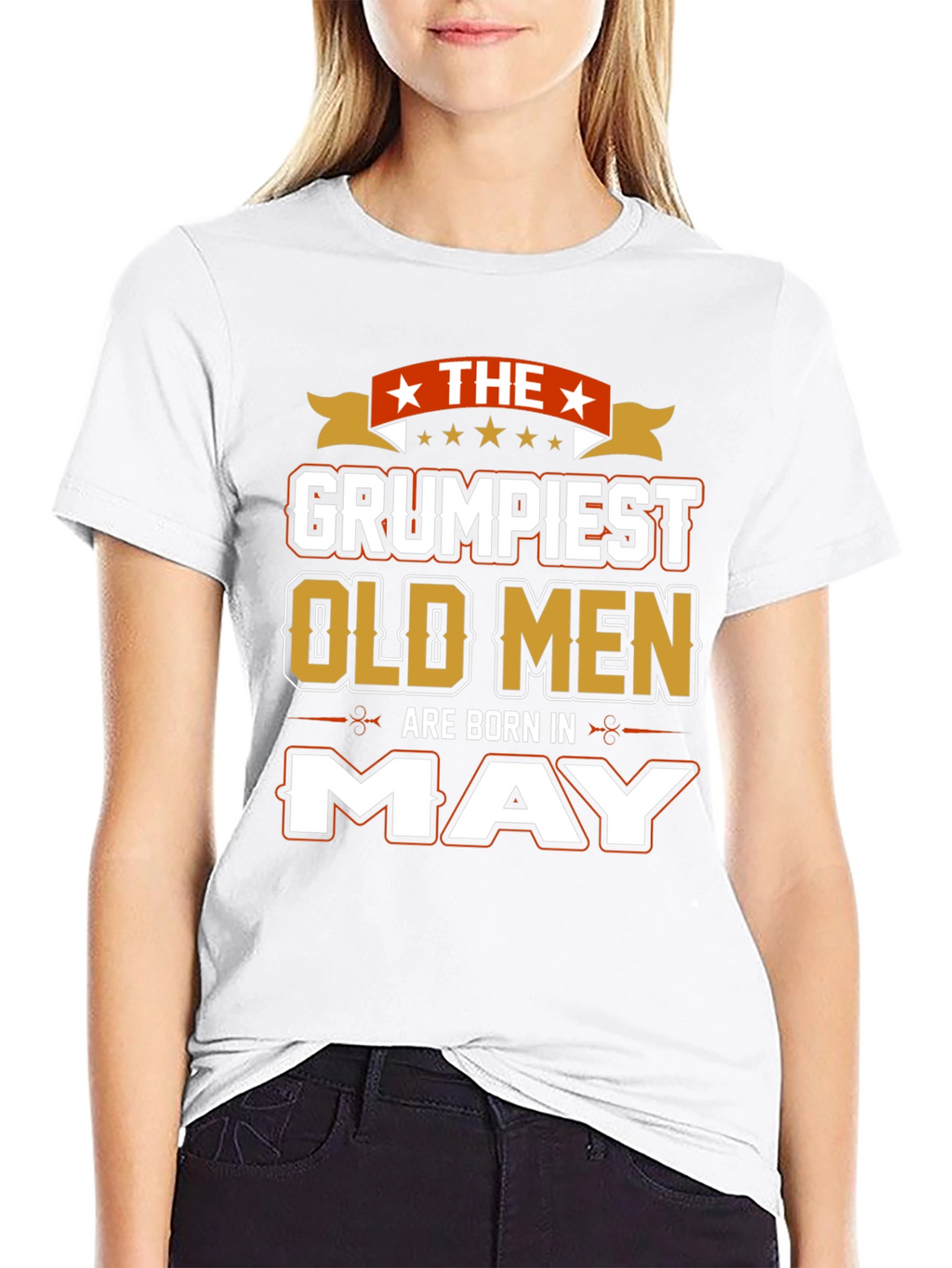 Grumpiest Old Men Born in May T-Shirt