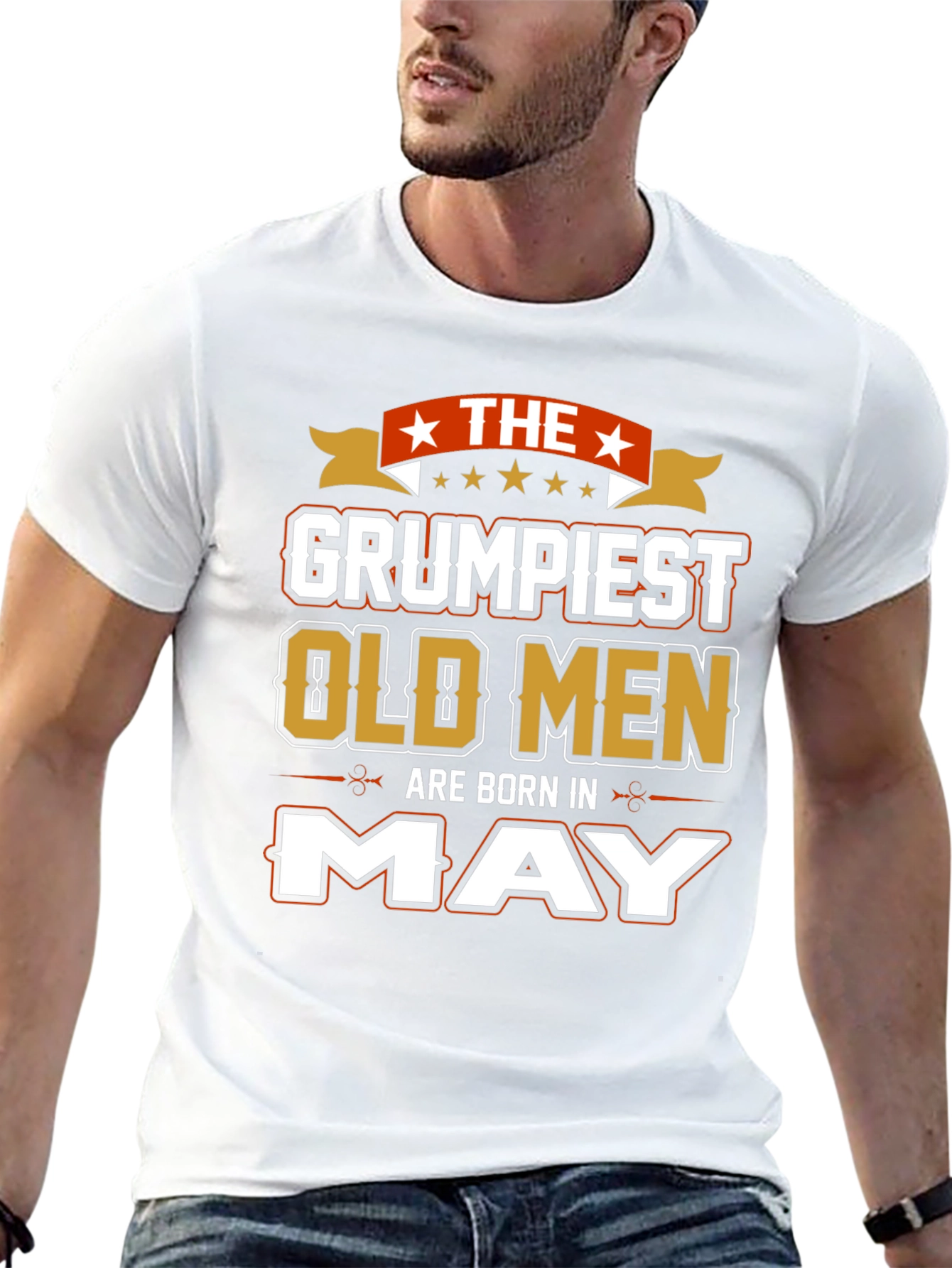 Grumpiest Old Men Born in May T-Shirt