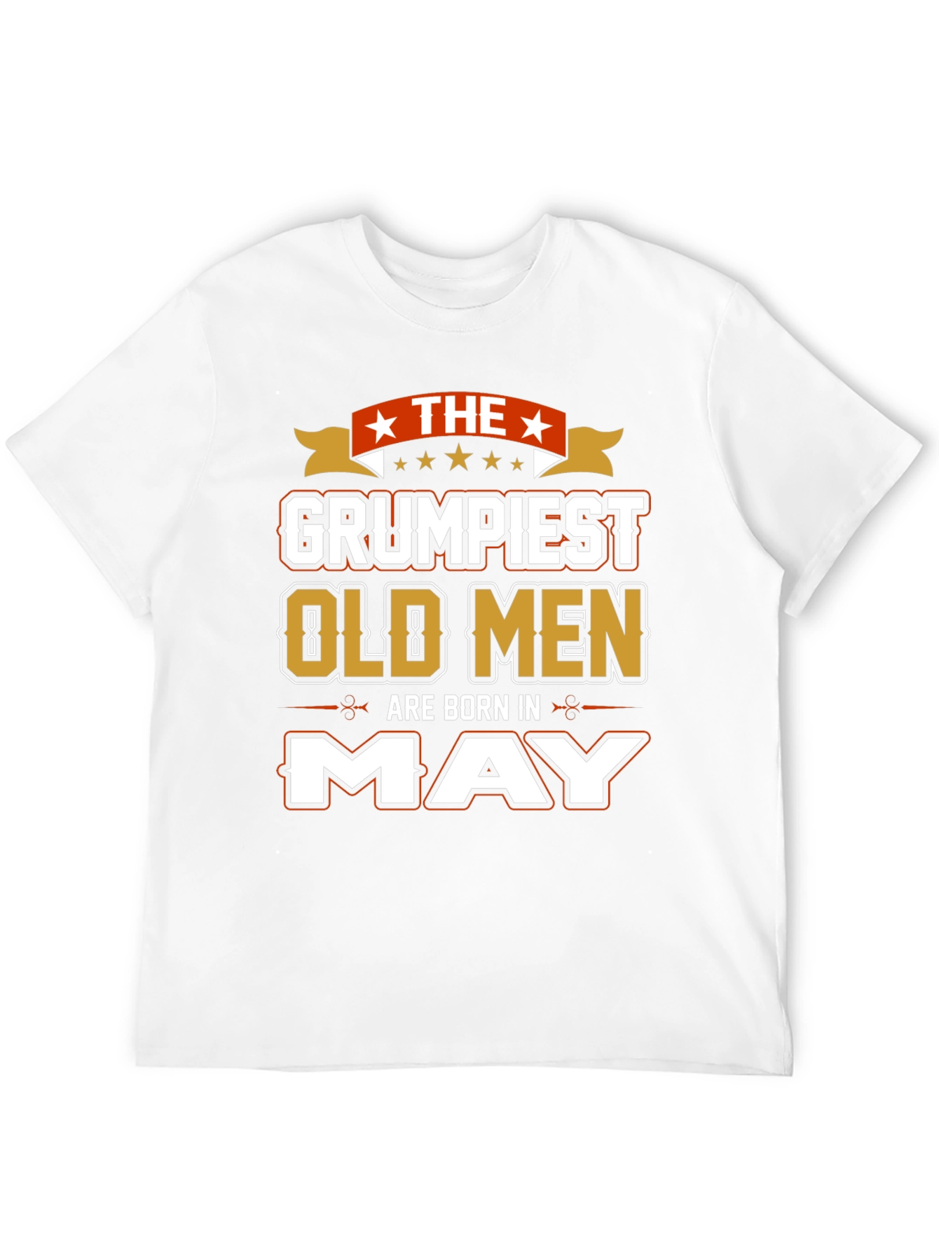 Grumpiest Old Men Born in May T-Shirt