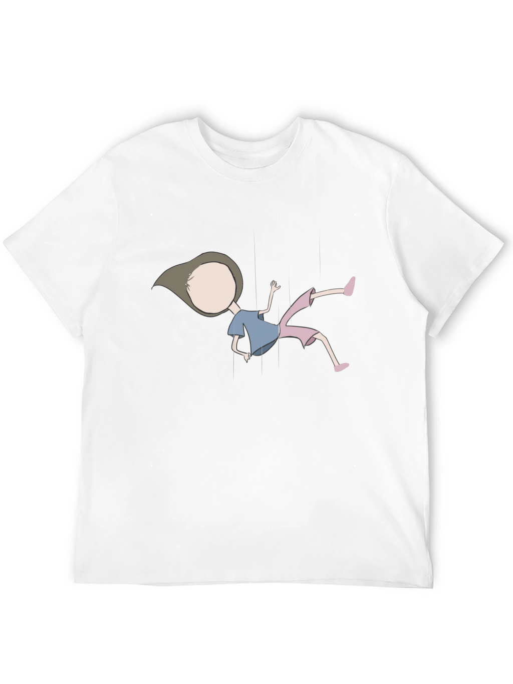 Black T-Shirt with Puppet Design