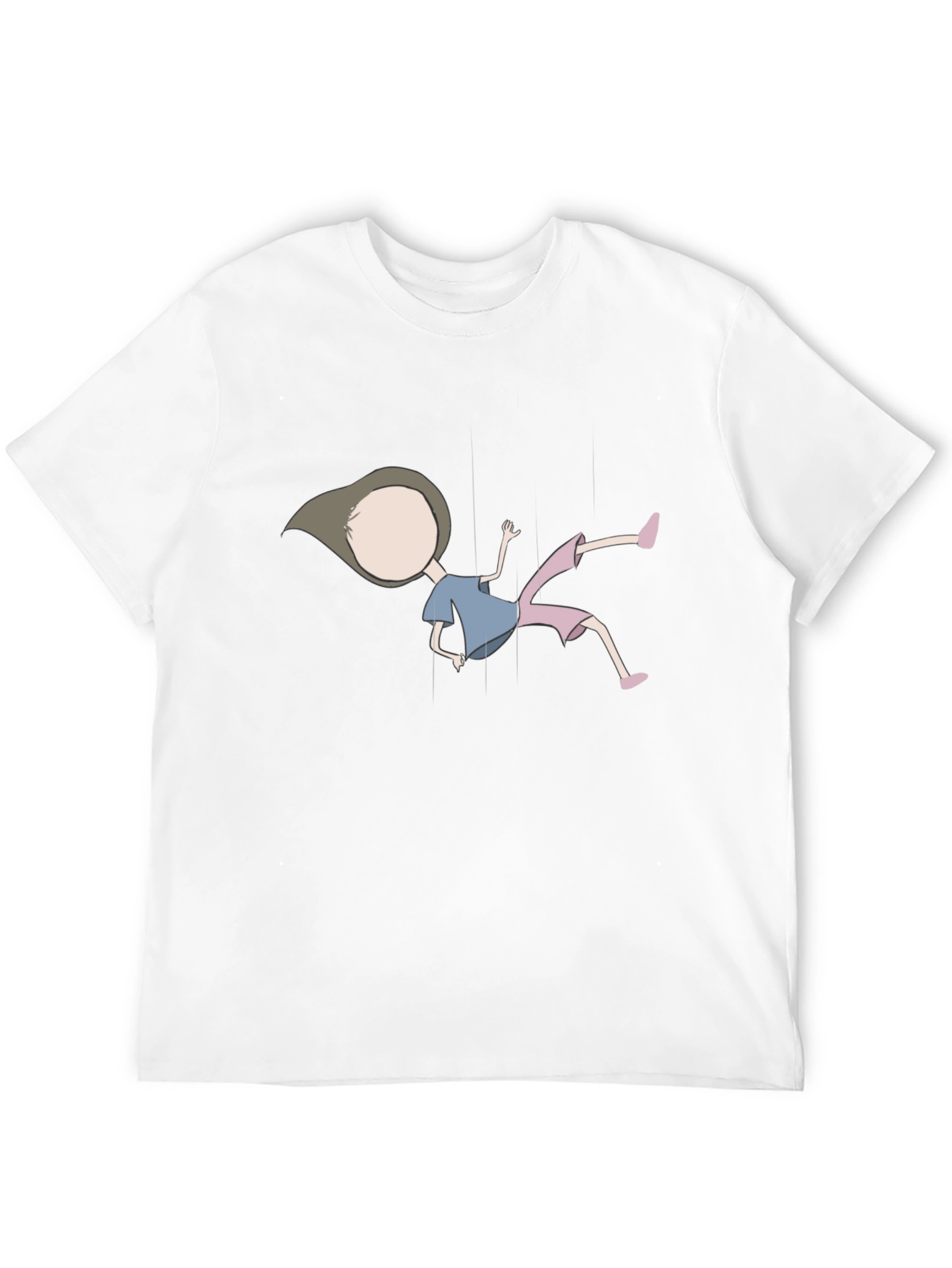 Black T-Shirt with Puppet Design