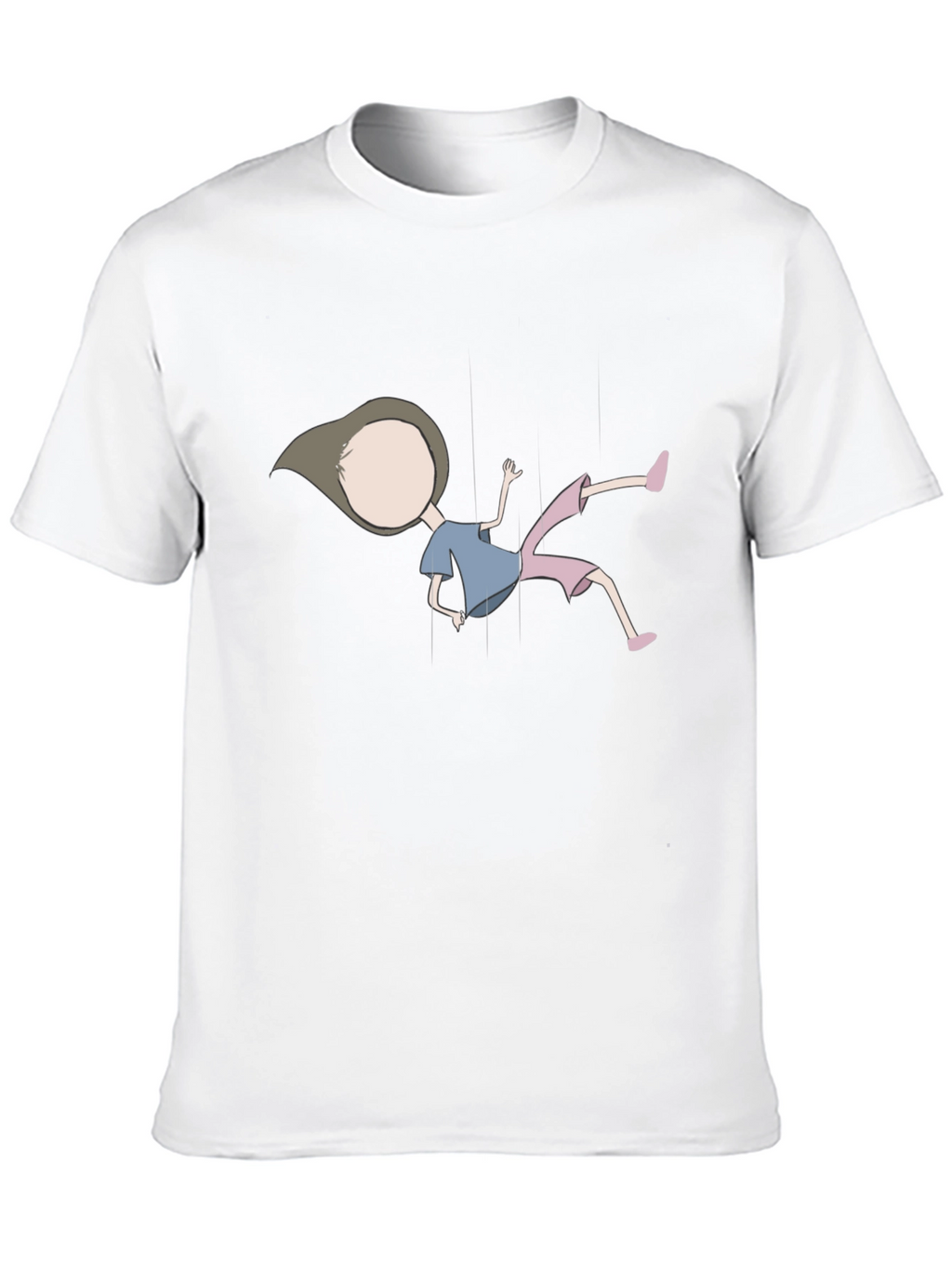Black T-Shirt with Puppet Design