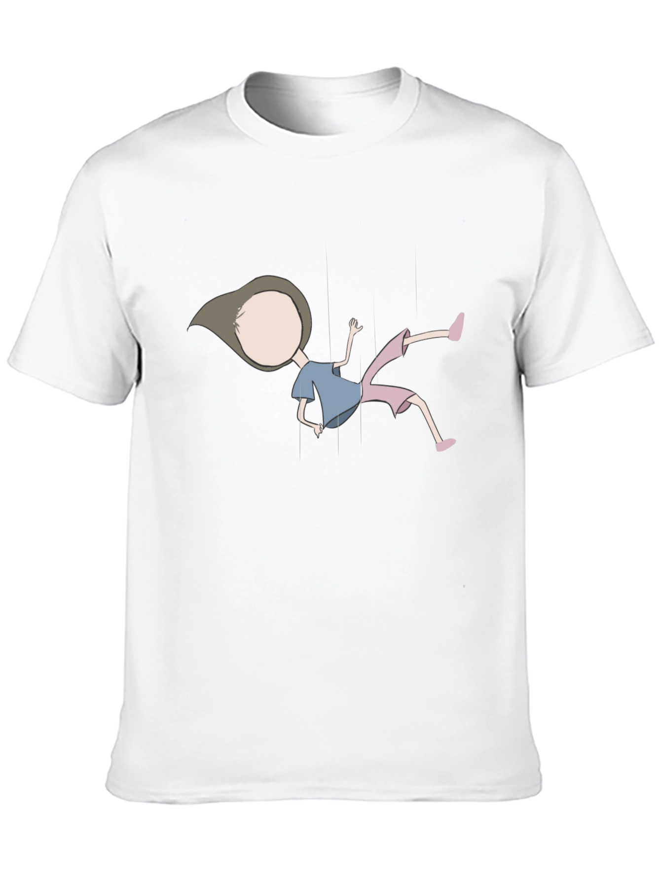 Black T-Shirt with Puppet Design
