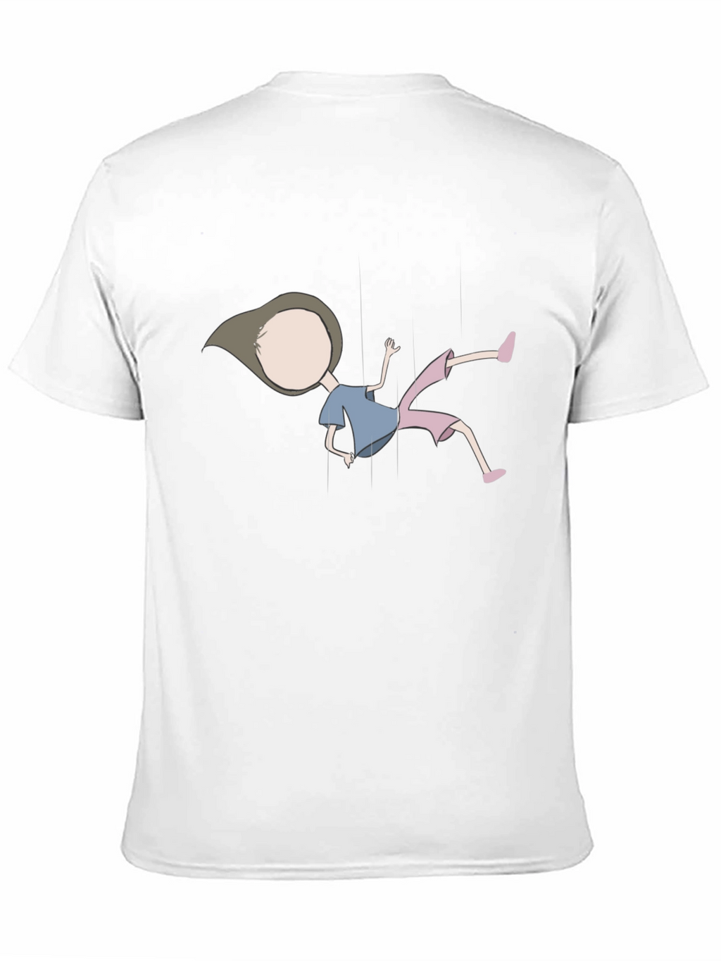 Black T-Shirt with Puppet Design