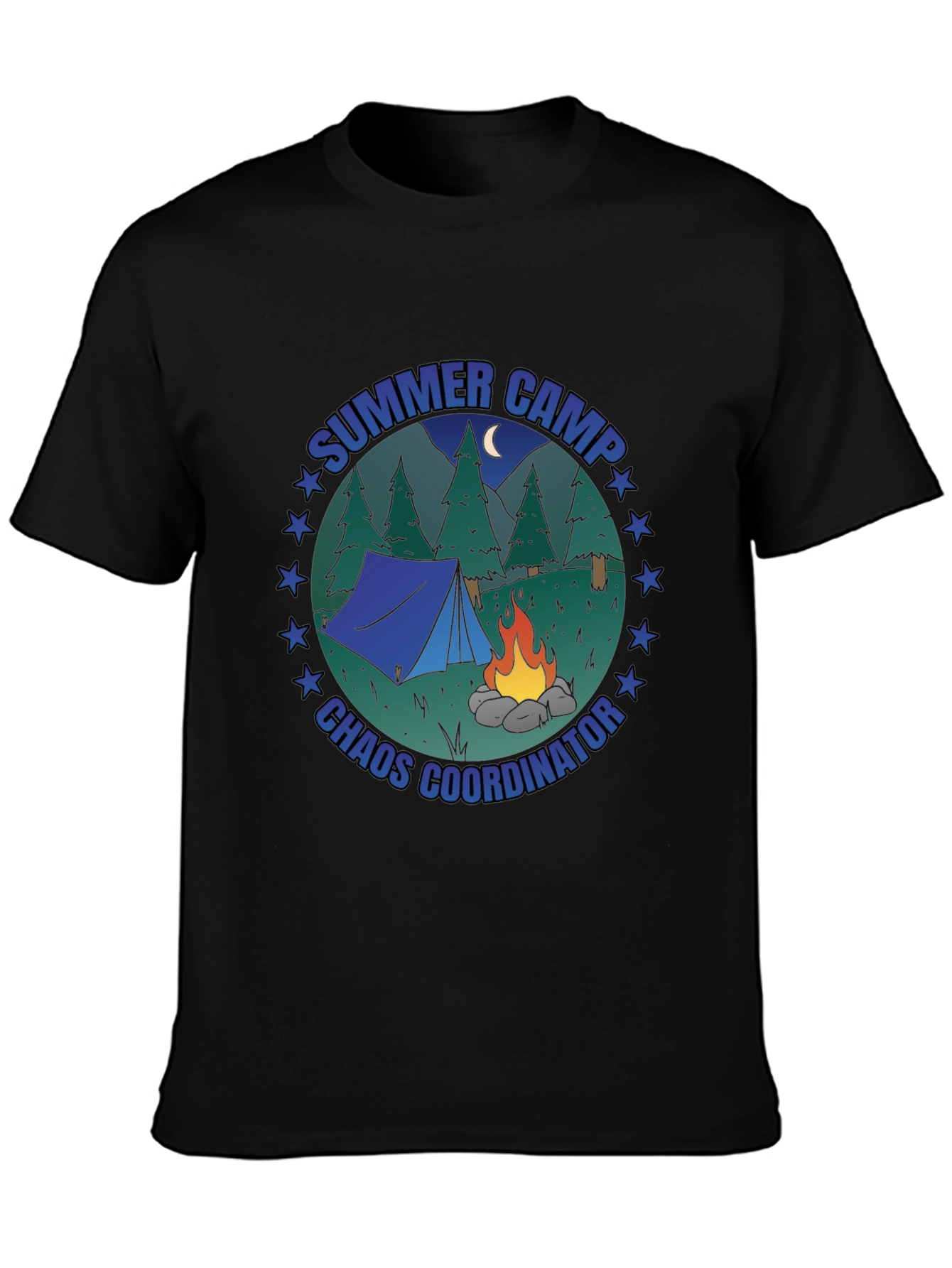Summer Camp Chaos Coordinator Graphic Tee