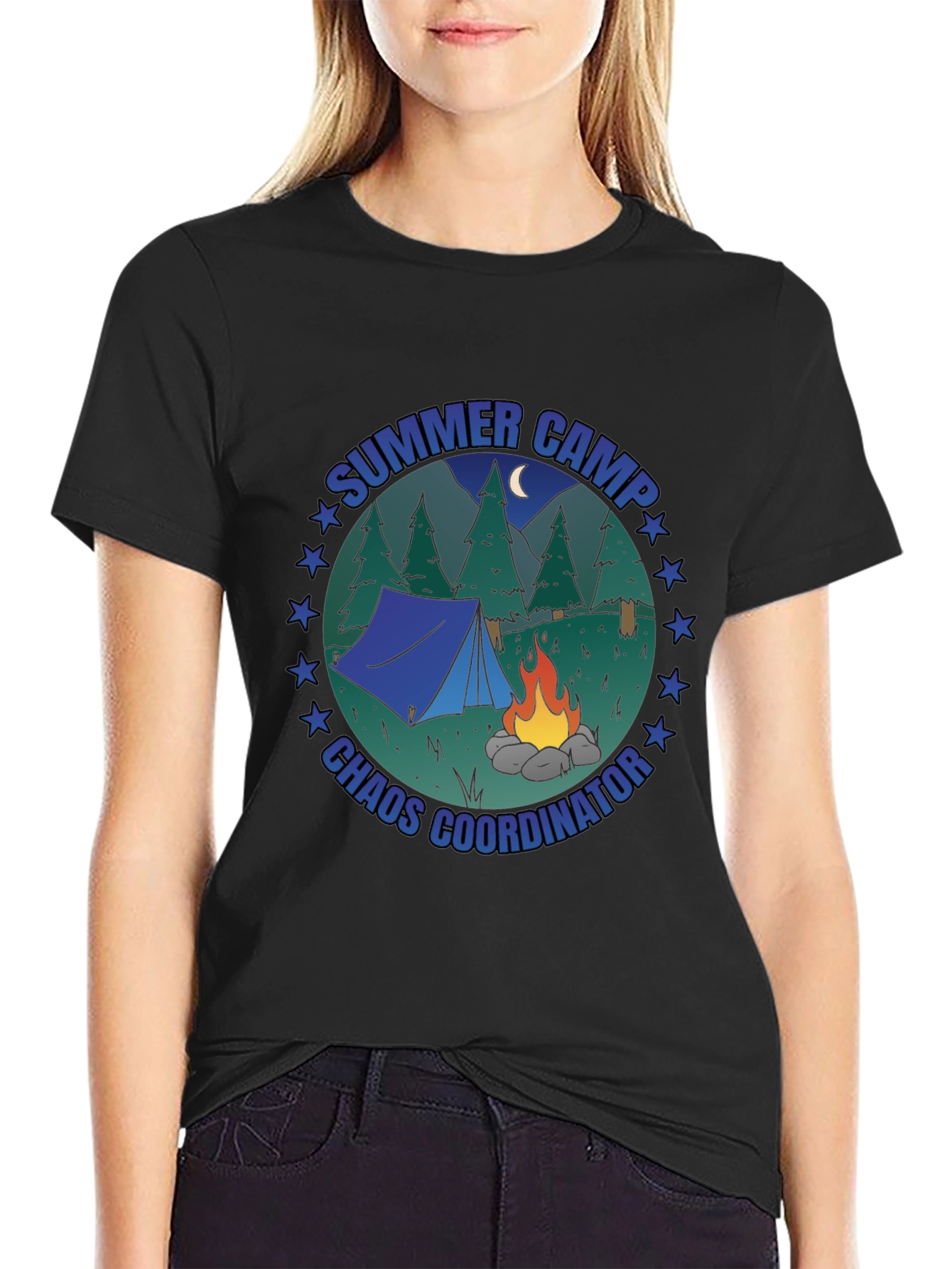 Summer Camp Chaos Coordinator Graphic Tee