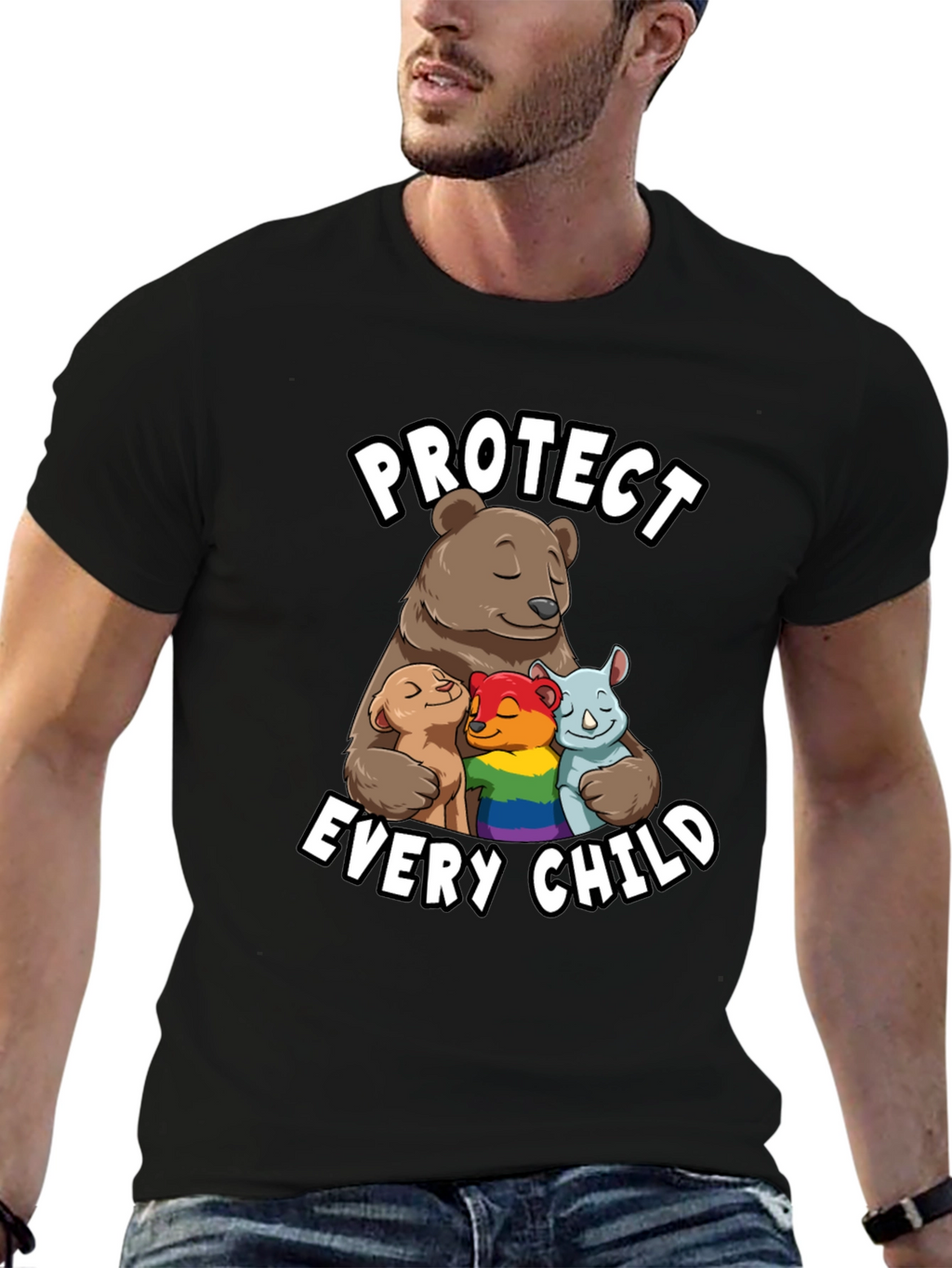 Protect Every Child Graphic T-Shirt