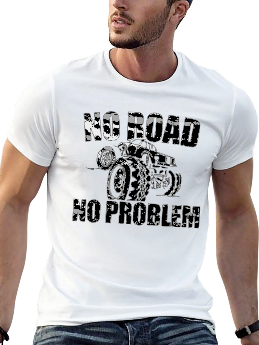 No Road No Problem Off-Roading T-Shirt
