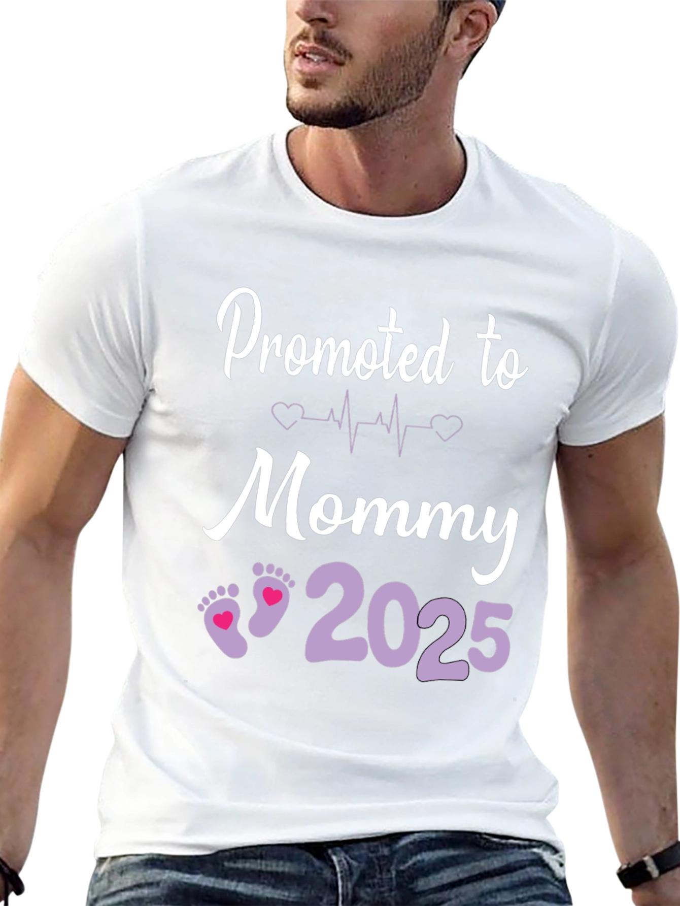 Promoted to Mommy 2025 T-Shirt
