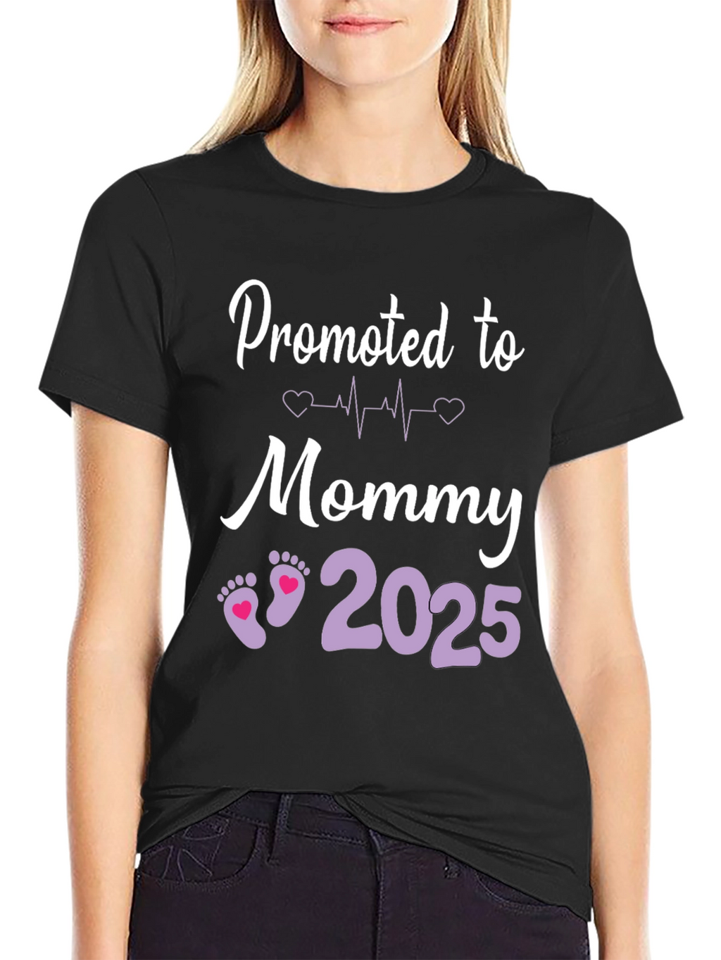 Promoted to Mommy 2025 T-Shirt