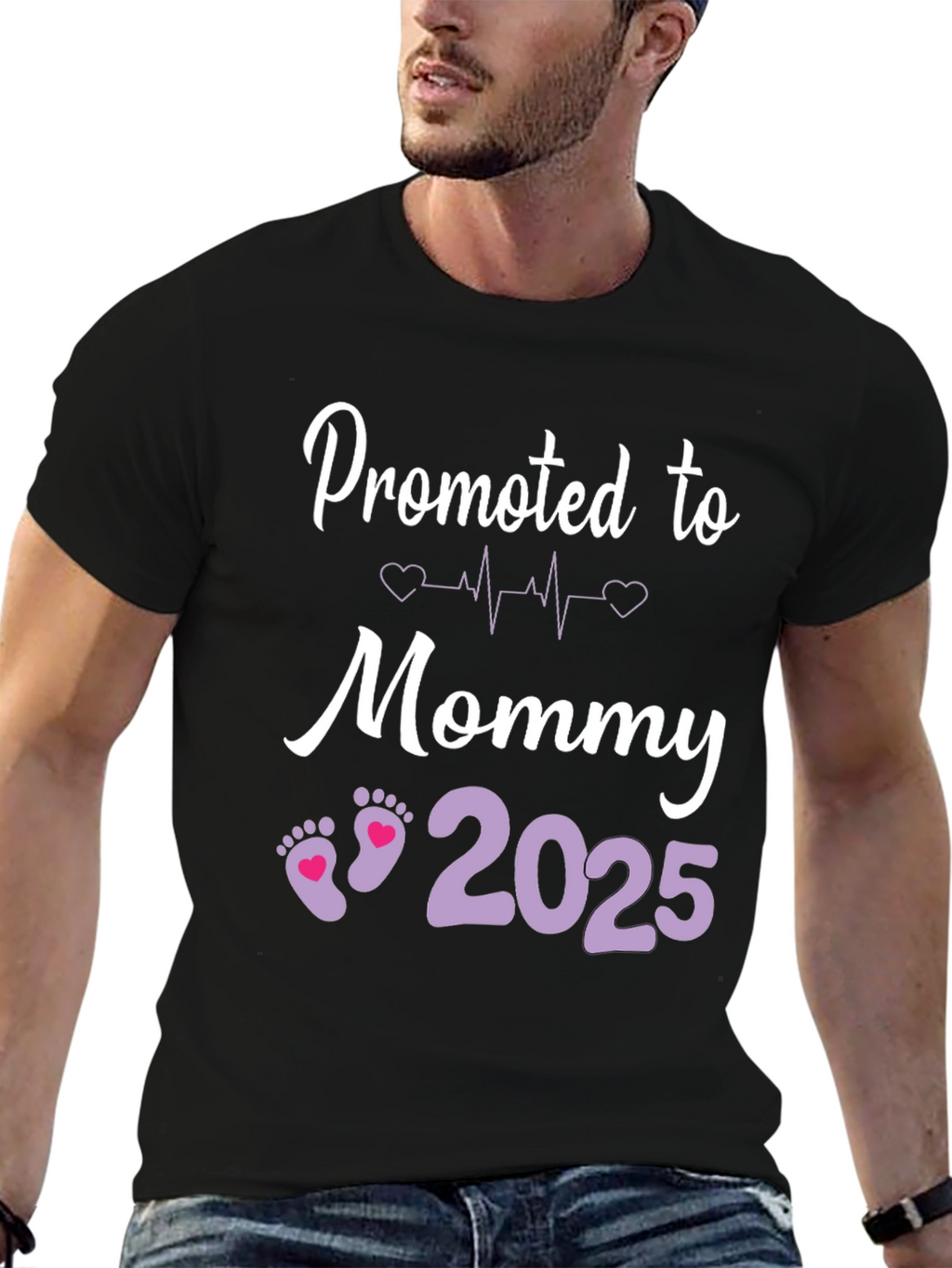 Promoted to Mommy 2025 T-Shirt