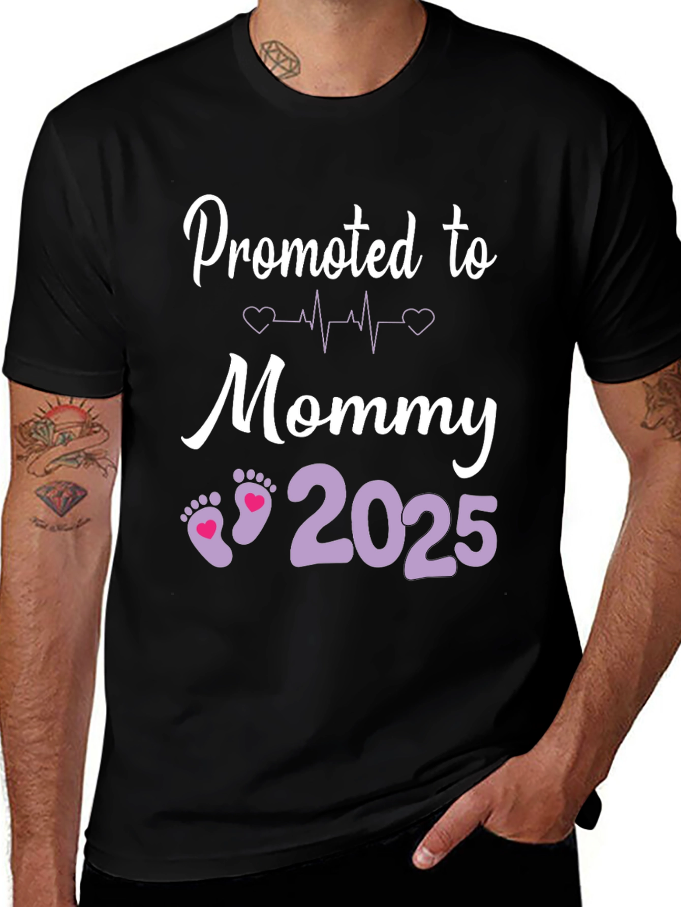 Promoted to Mommy 2025 T-Shirt