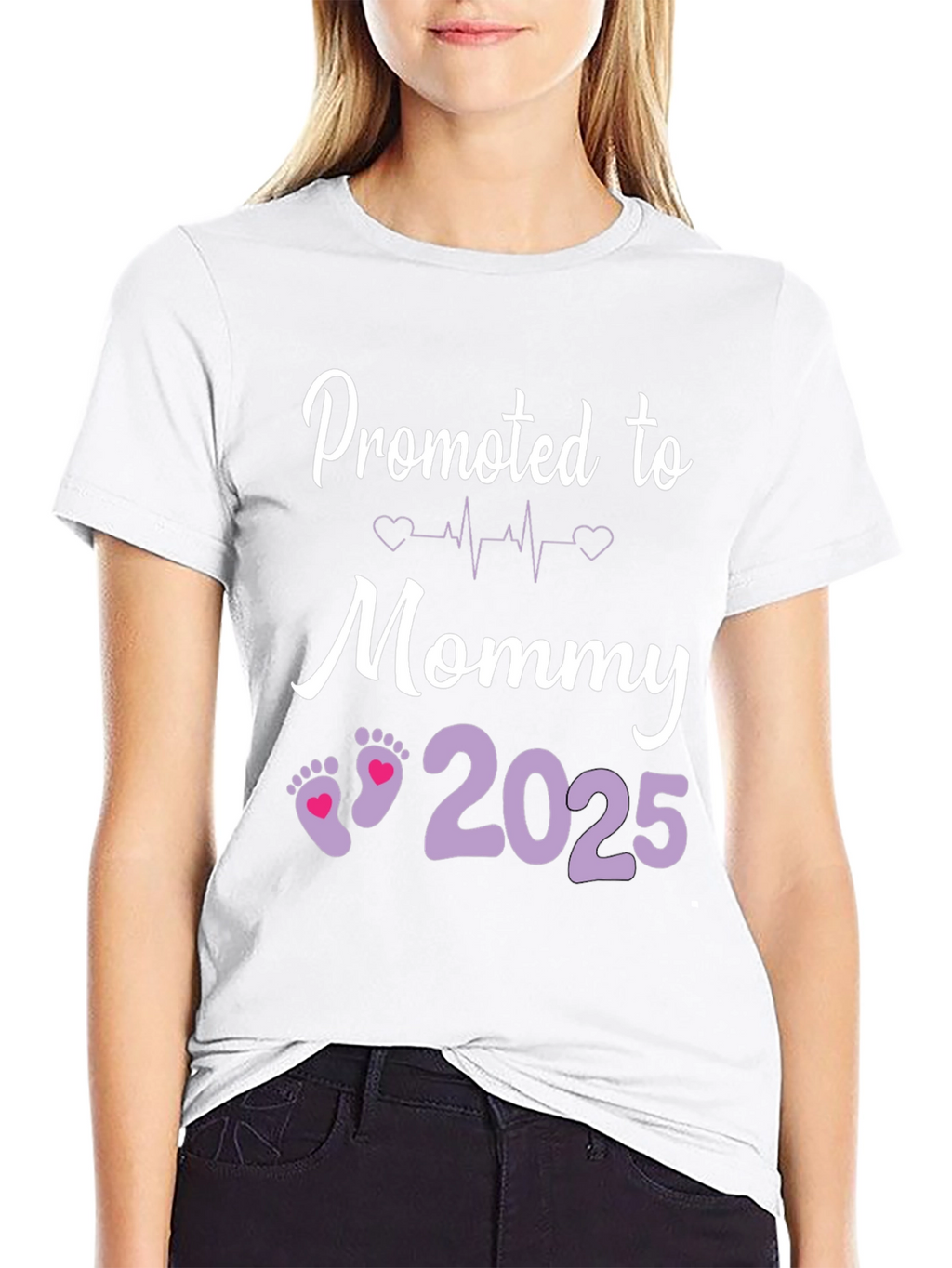 Promoted to Mommy 2025 T-Shirt