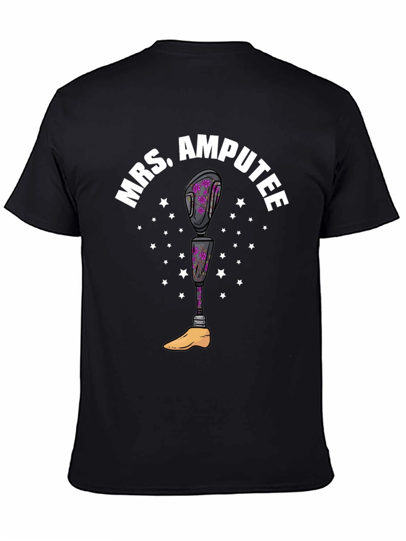 Mrs. Amputee Graphic T-Shirt