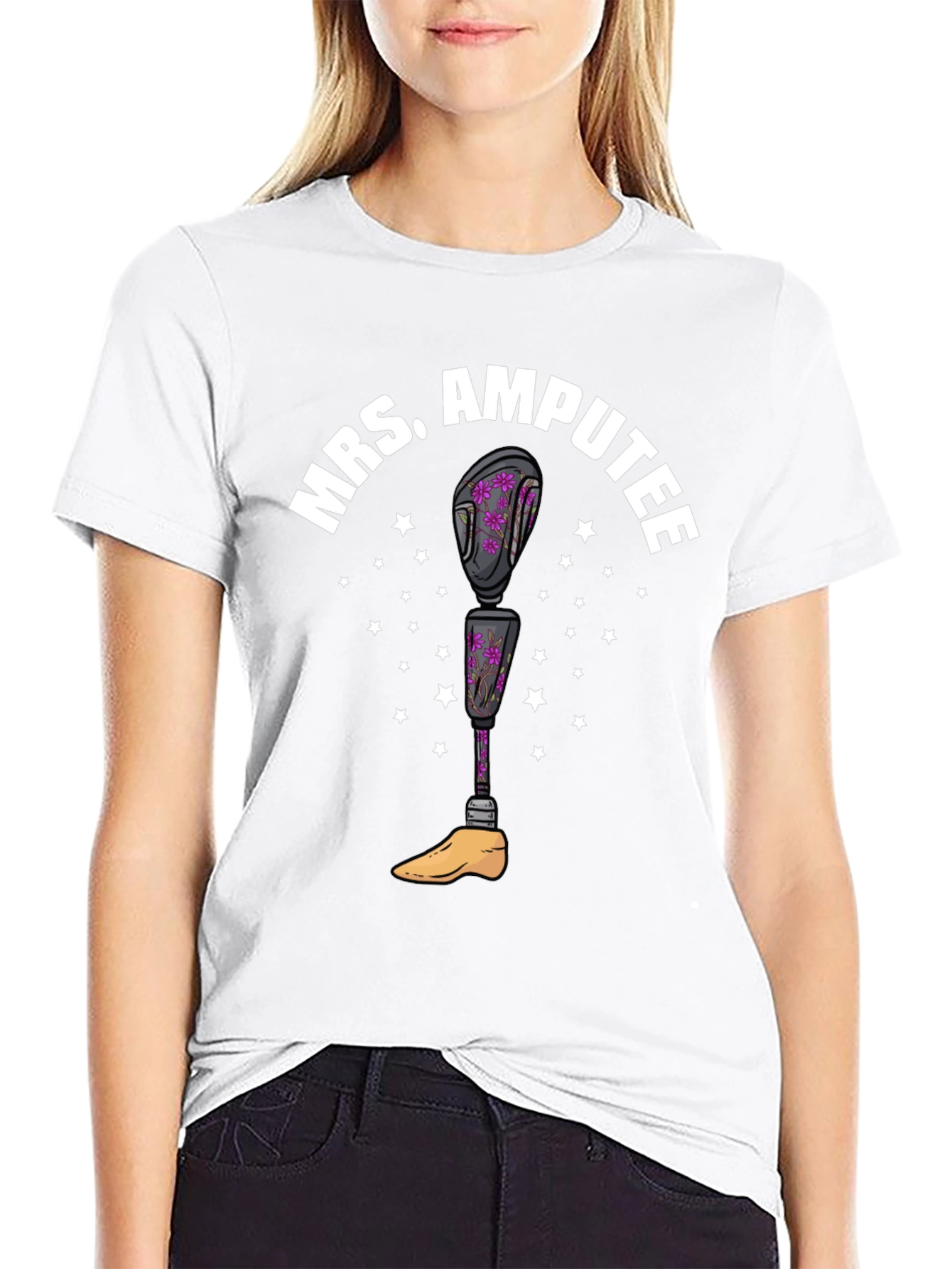 Mrs. Amputee Graphic T-Shirt