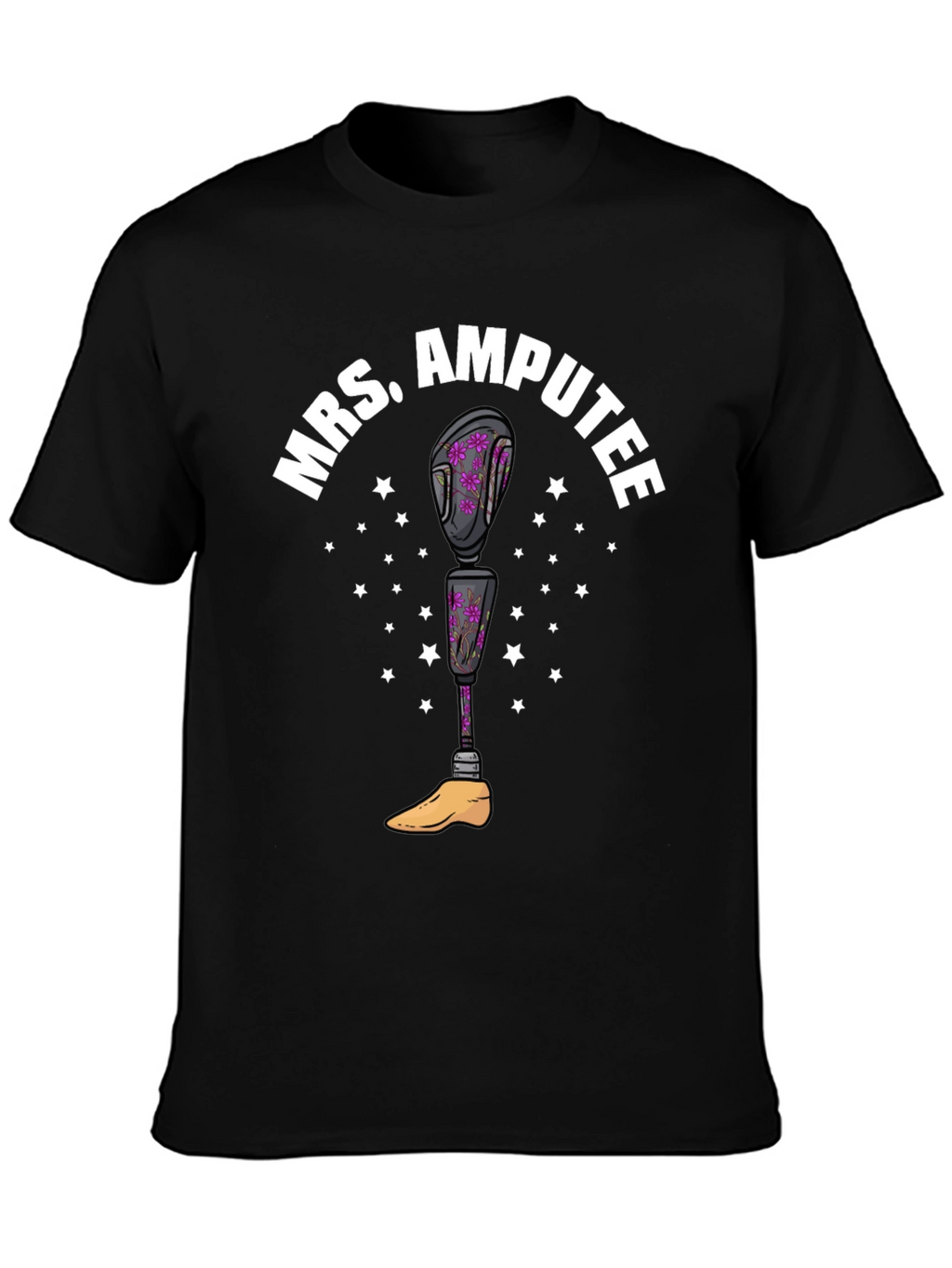 Mrs. Amputee Graphic T-Shirt