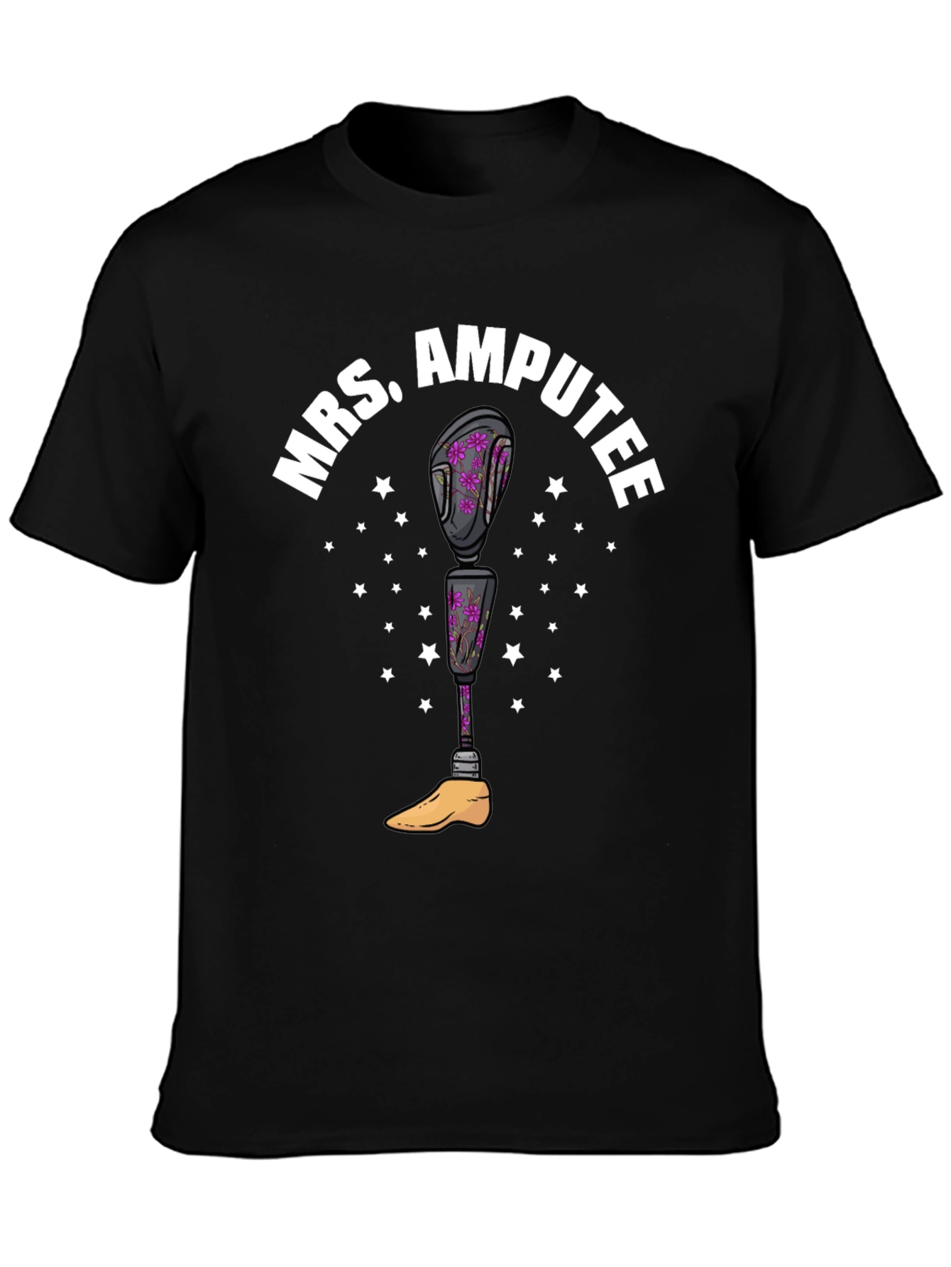 Mrs. Amputee Graphic T-Shirt