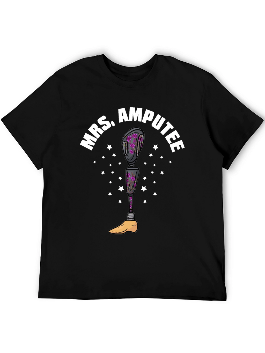 Mrs. Amputee Graphic T-Shirt