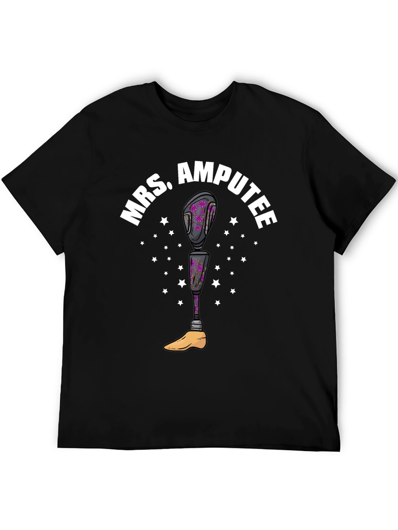 Mrs. Amputee Graphic T-Shirt