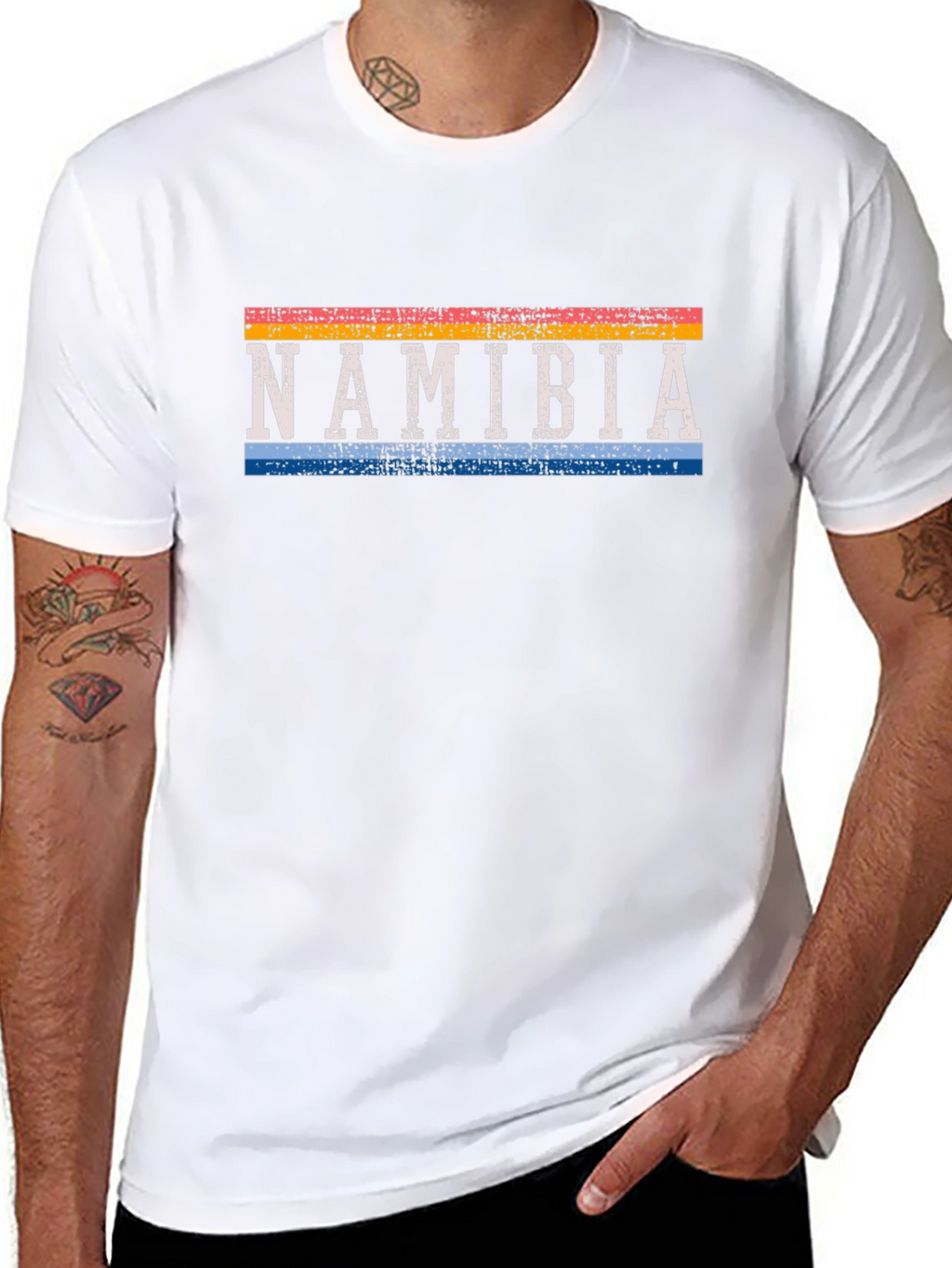 Retro Namibia Graphic T-Shirt