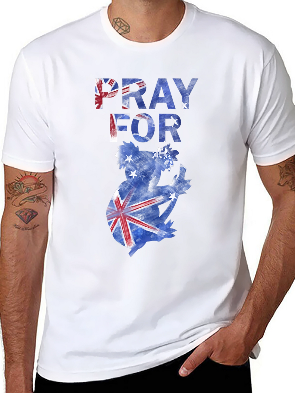Pray for Australia Koala T-Shirt