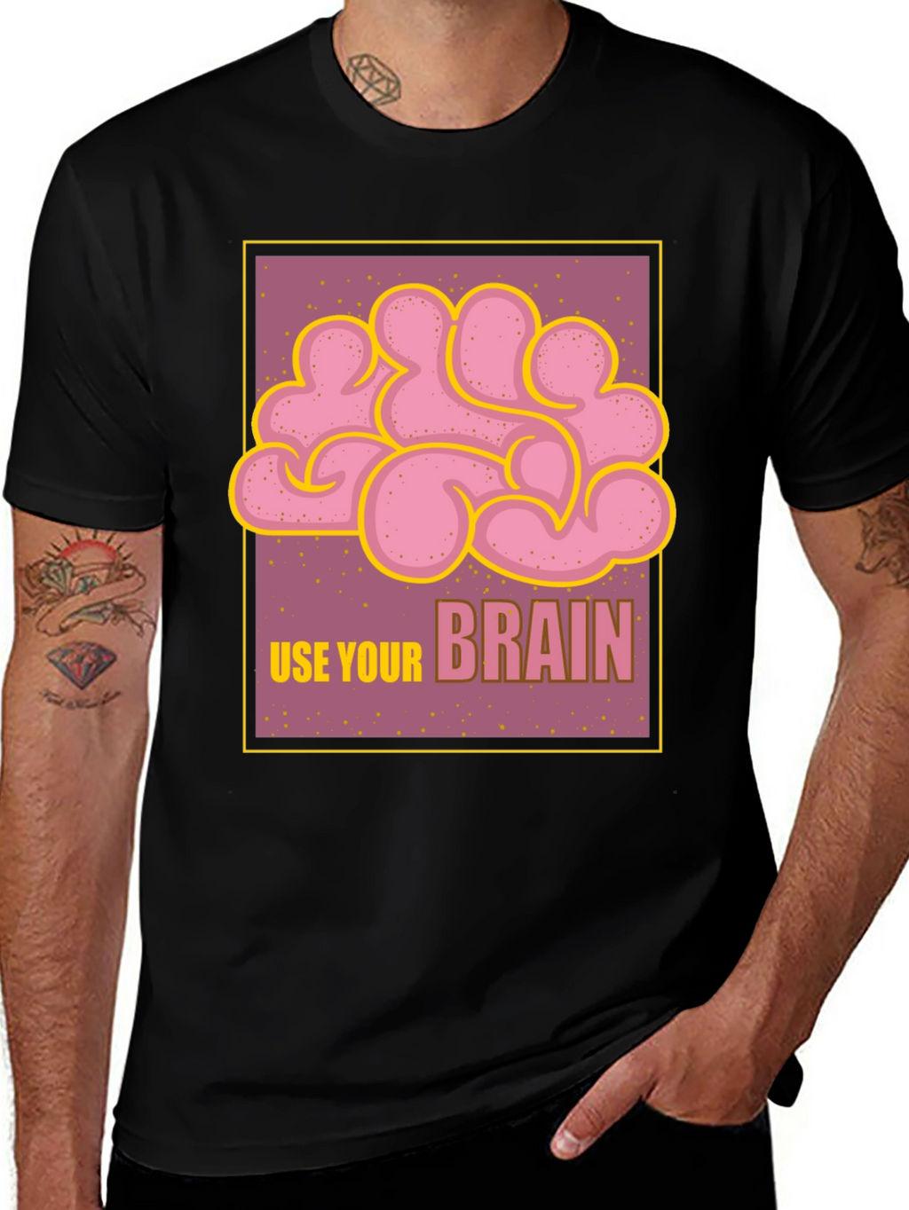 Use Your Brain Graphic T-Shirt