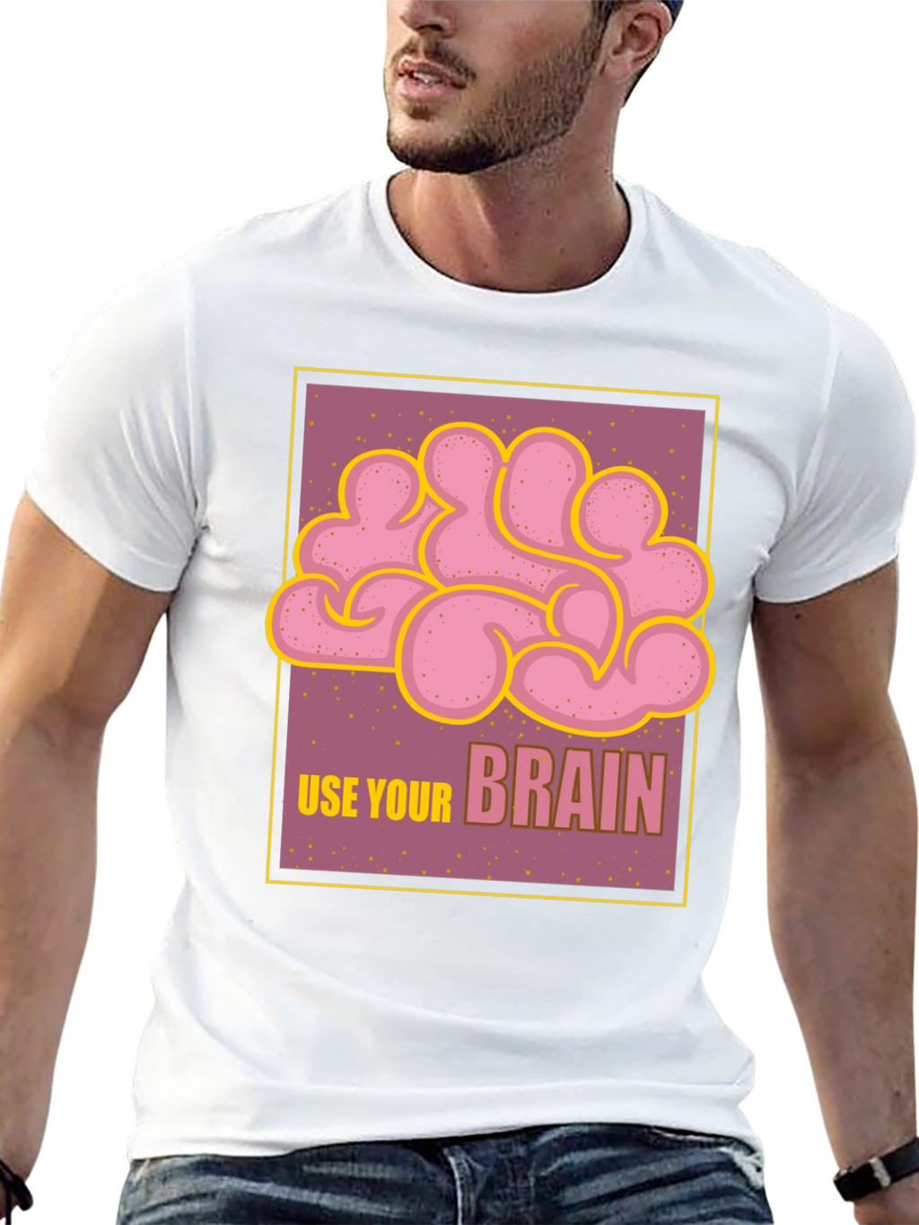 Use Your Brain Graphic T-Shirt
