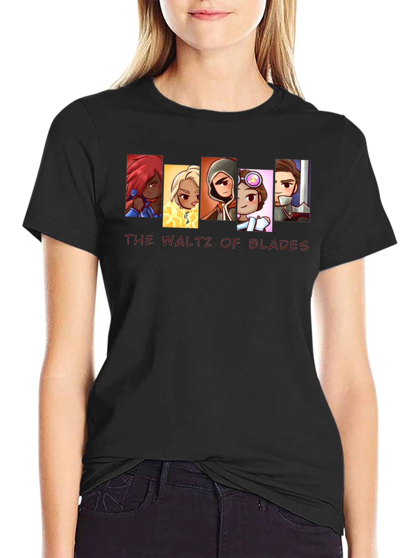 The Waltz of Blades Graphic Tee - Black