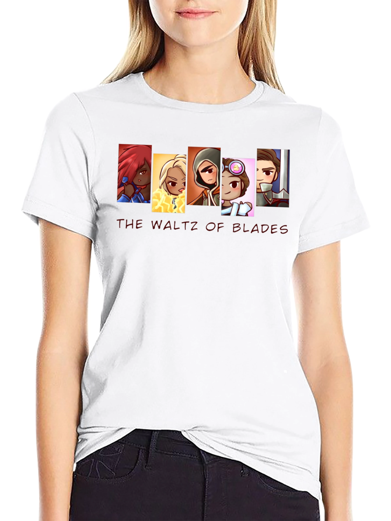 The Waltz of Blades Graphic Tee - Black