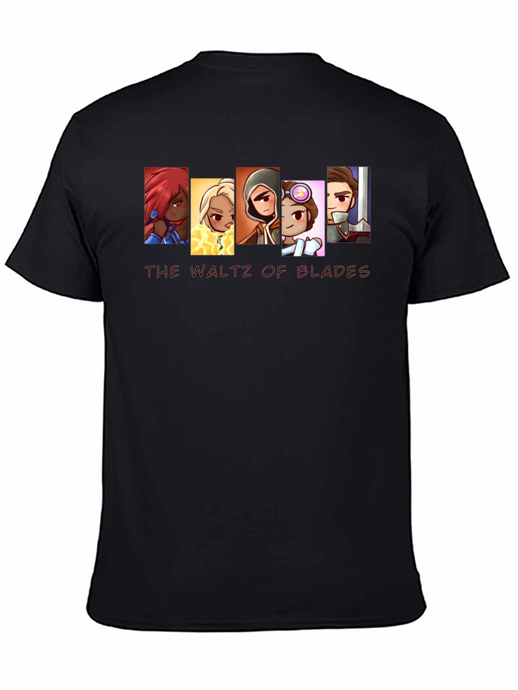 The Waltz of Blades Graphic Tee - Black