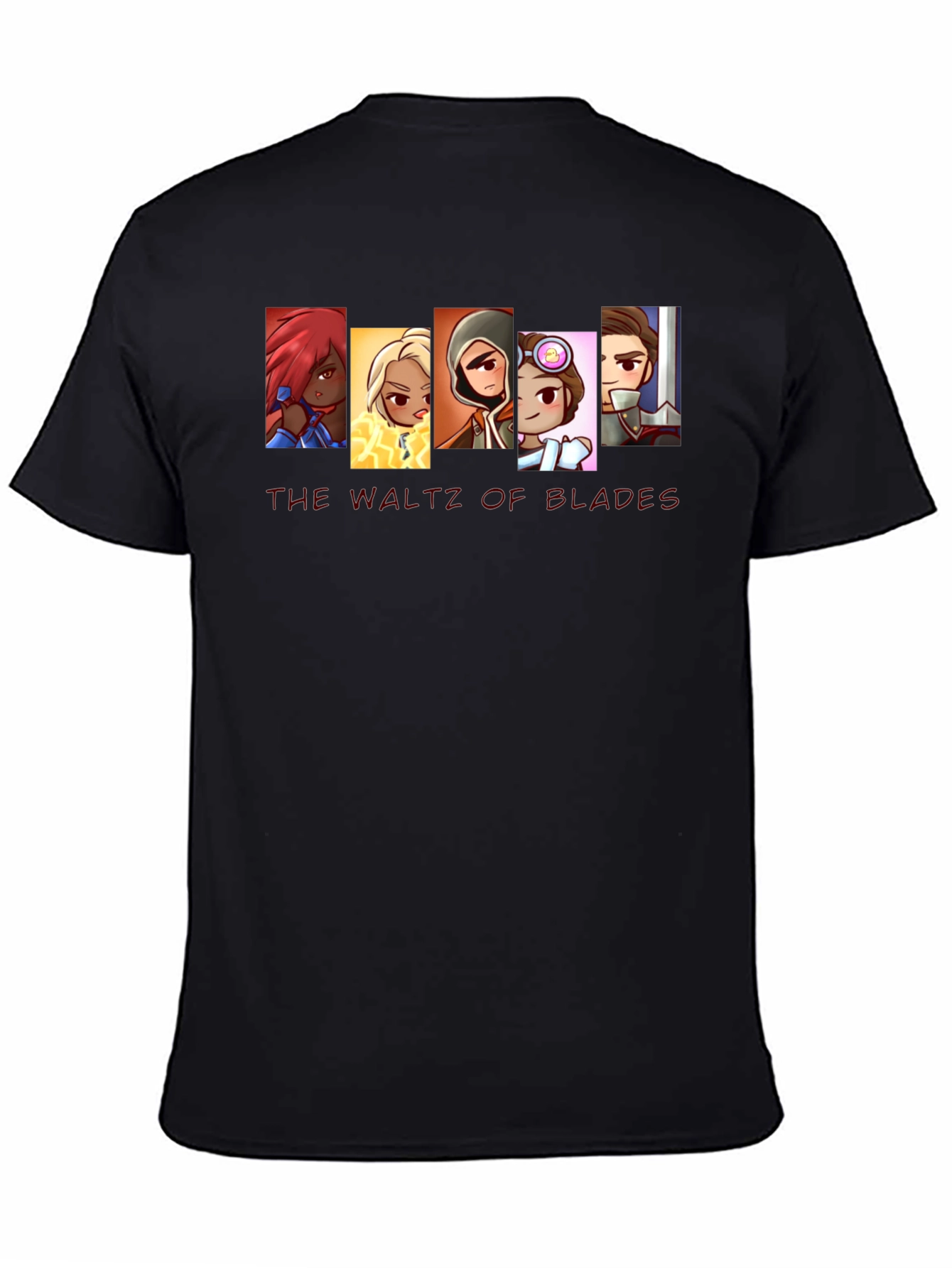 The Waltz of Blades Graphic Tee - Black