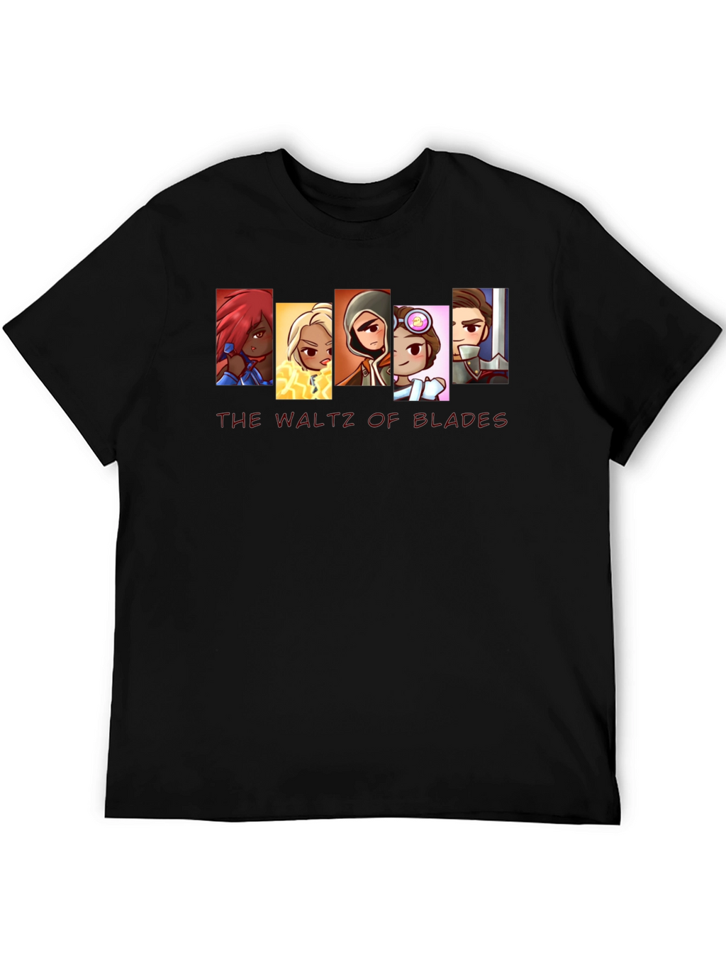 The Waltz of Blades Graphic Tee - Black