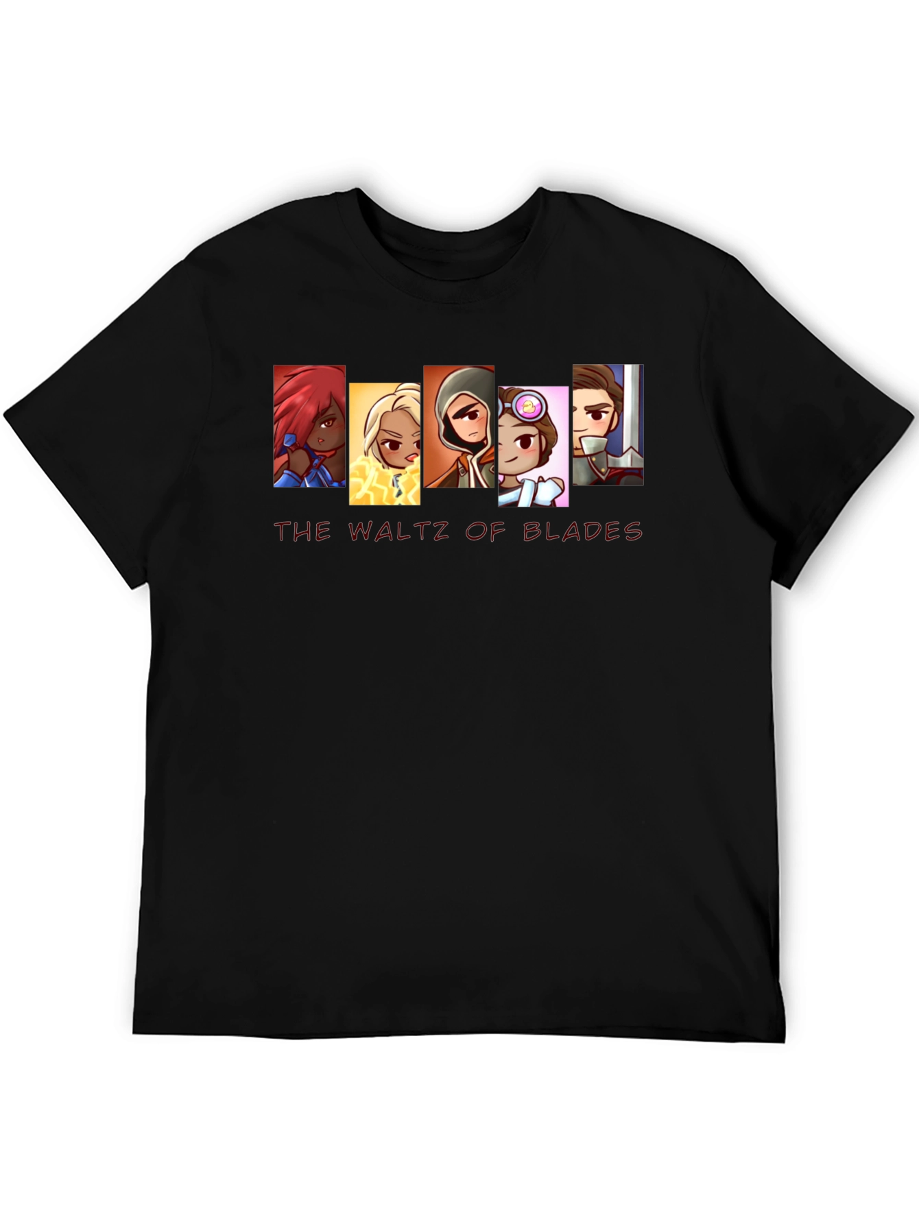 The Waltz of Blades Graphic Tee - Black
