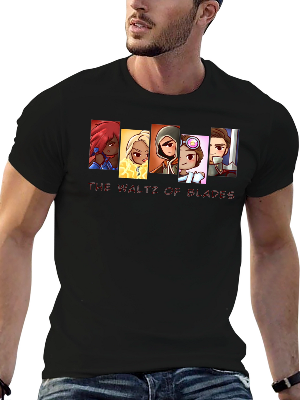 The Waltz of Blades Graphic Tee - Black