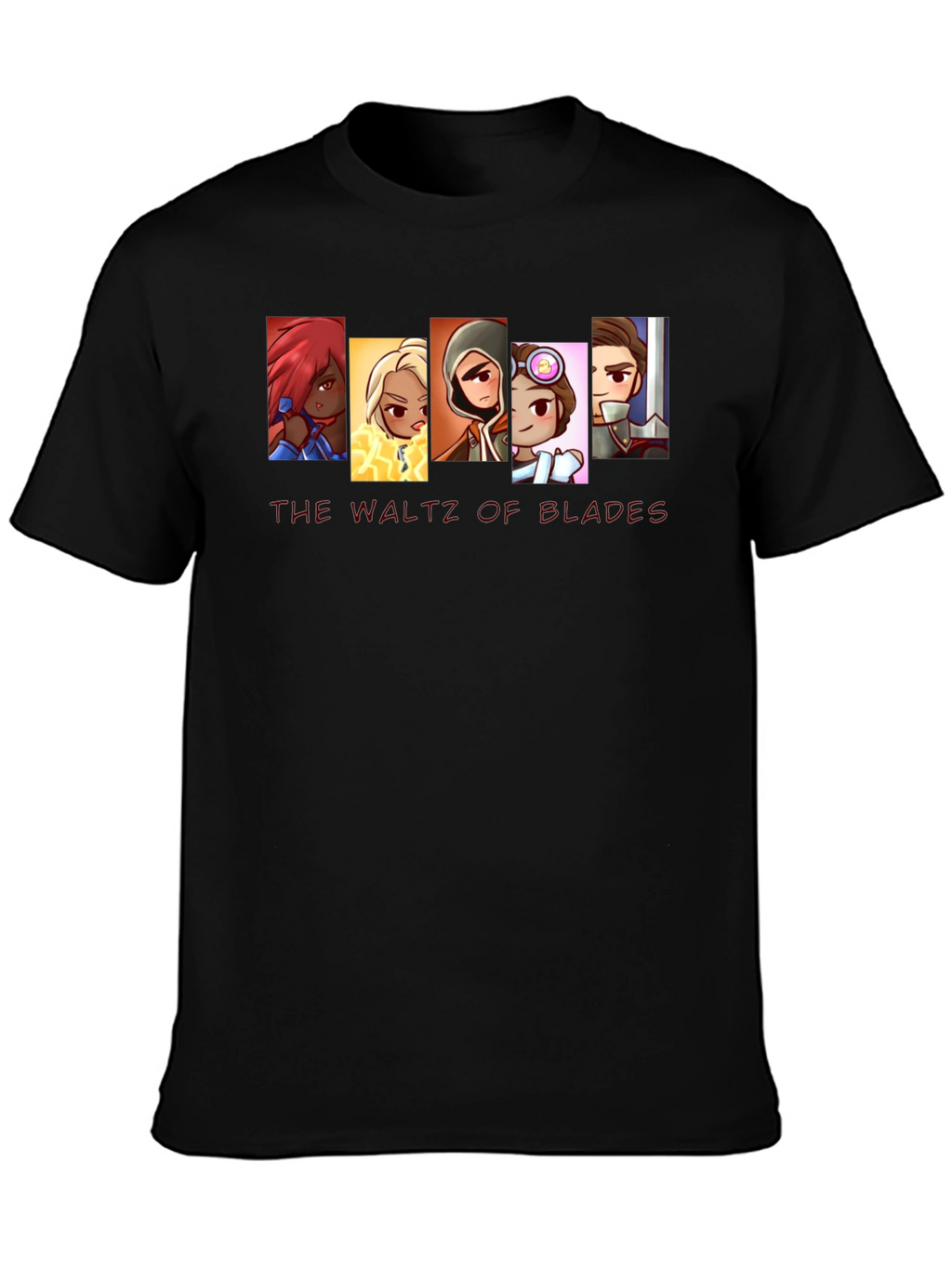 The Waltz of Blades Graphic Tee - Black
