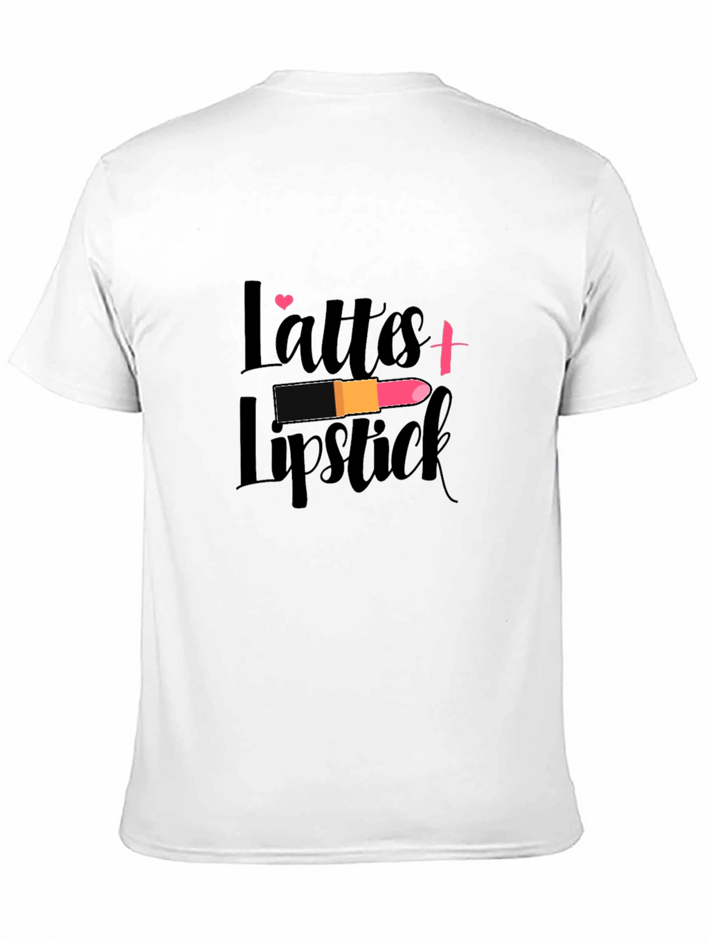 Latte and Lipstick Graphic T-Shirt