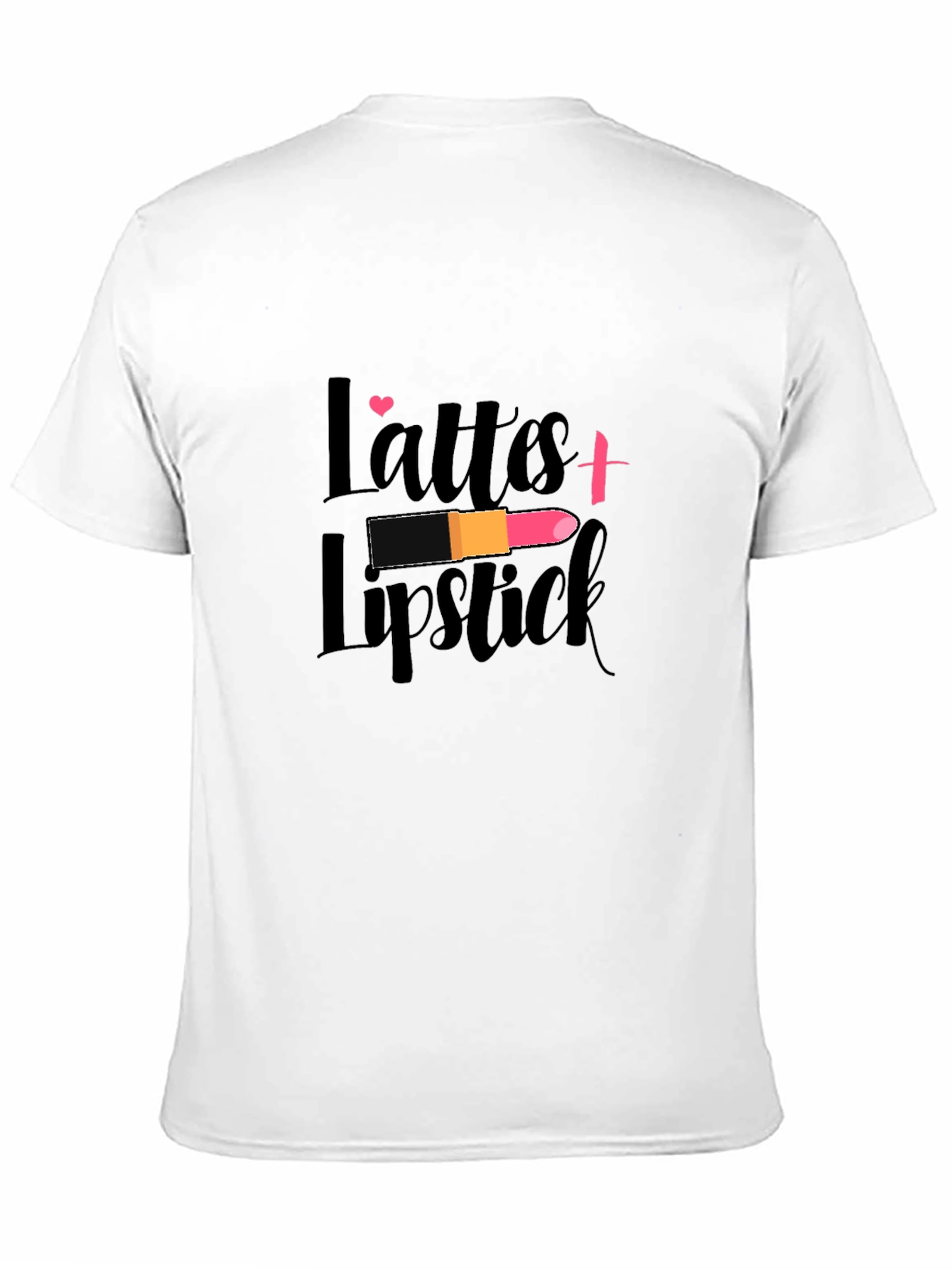 Latte and Lipstick Graphic T-Shirt